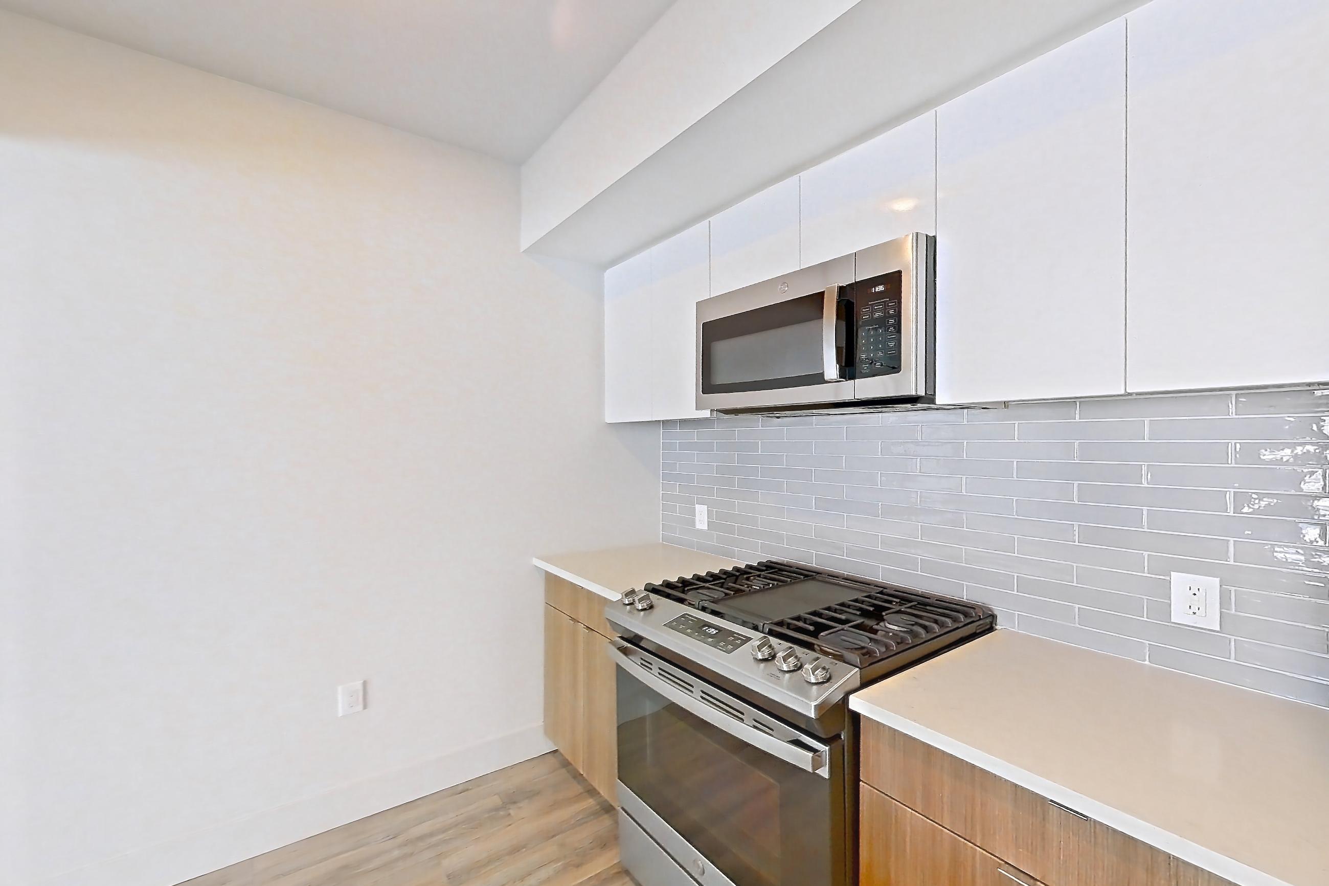 Kitchen in Apartment 501 at Assembly, B1 floor plan