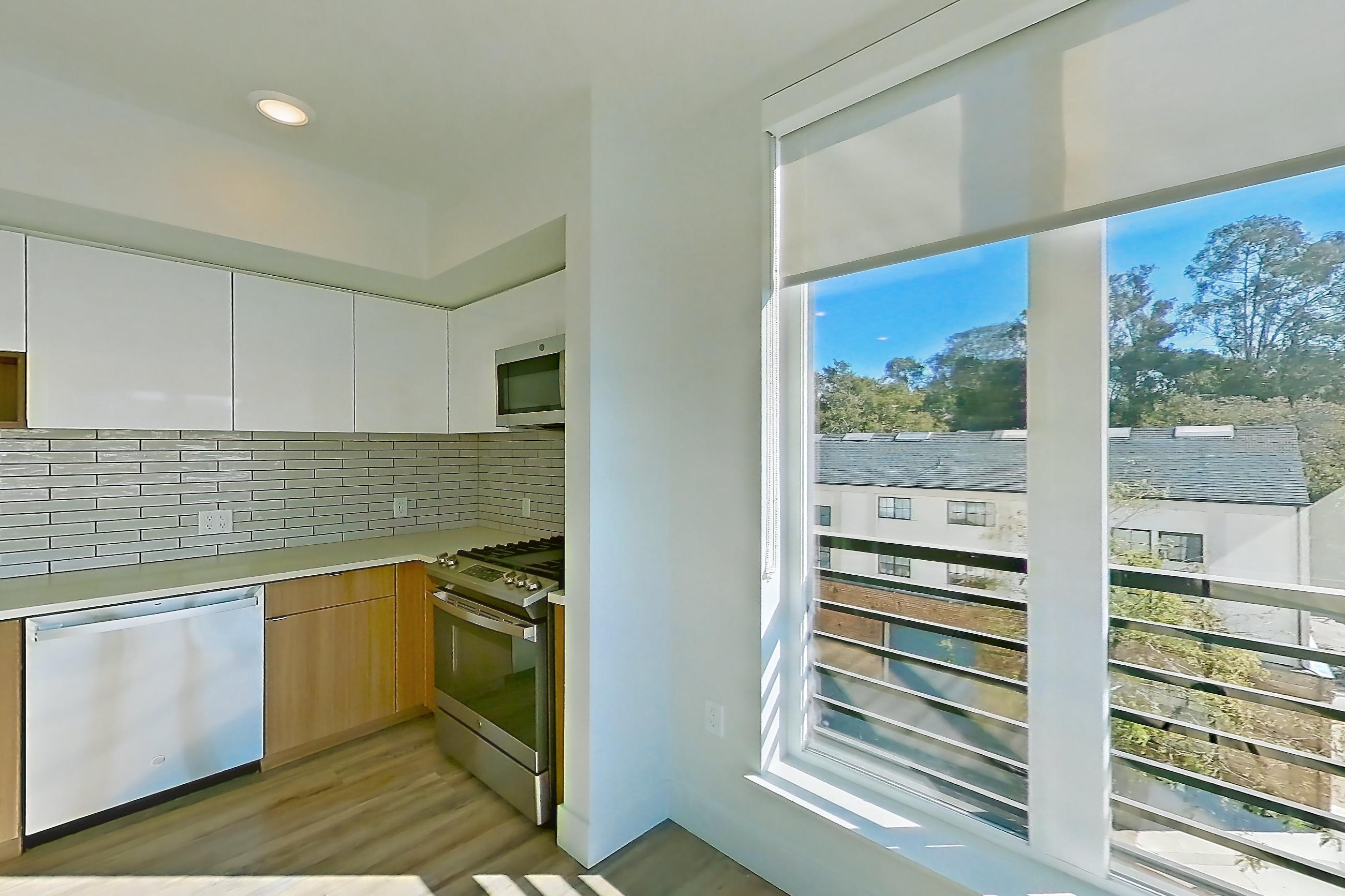 Dining room, Apartment 211 at Assembly