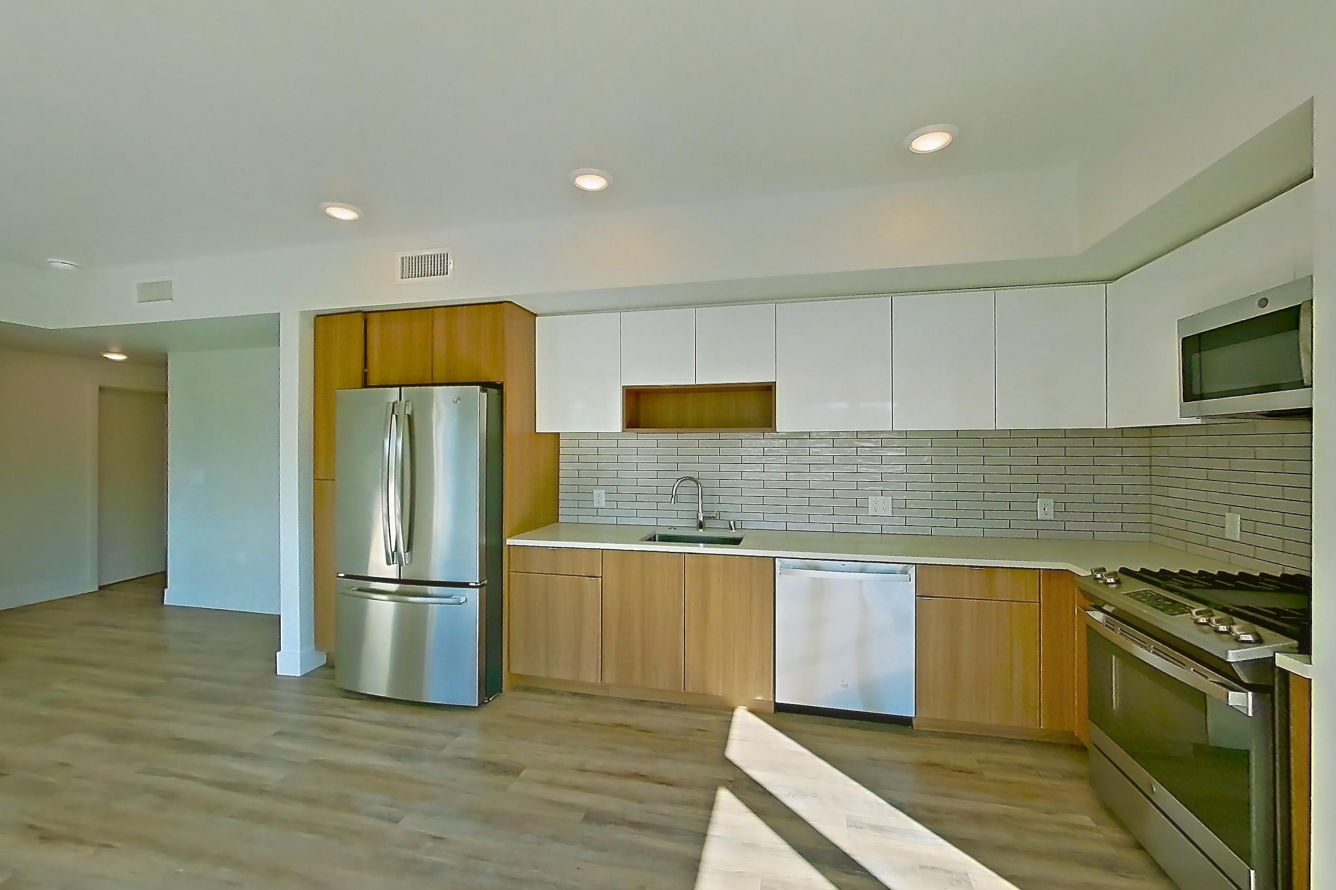 Dining room, Apartment 211 at Assembly