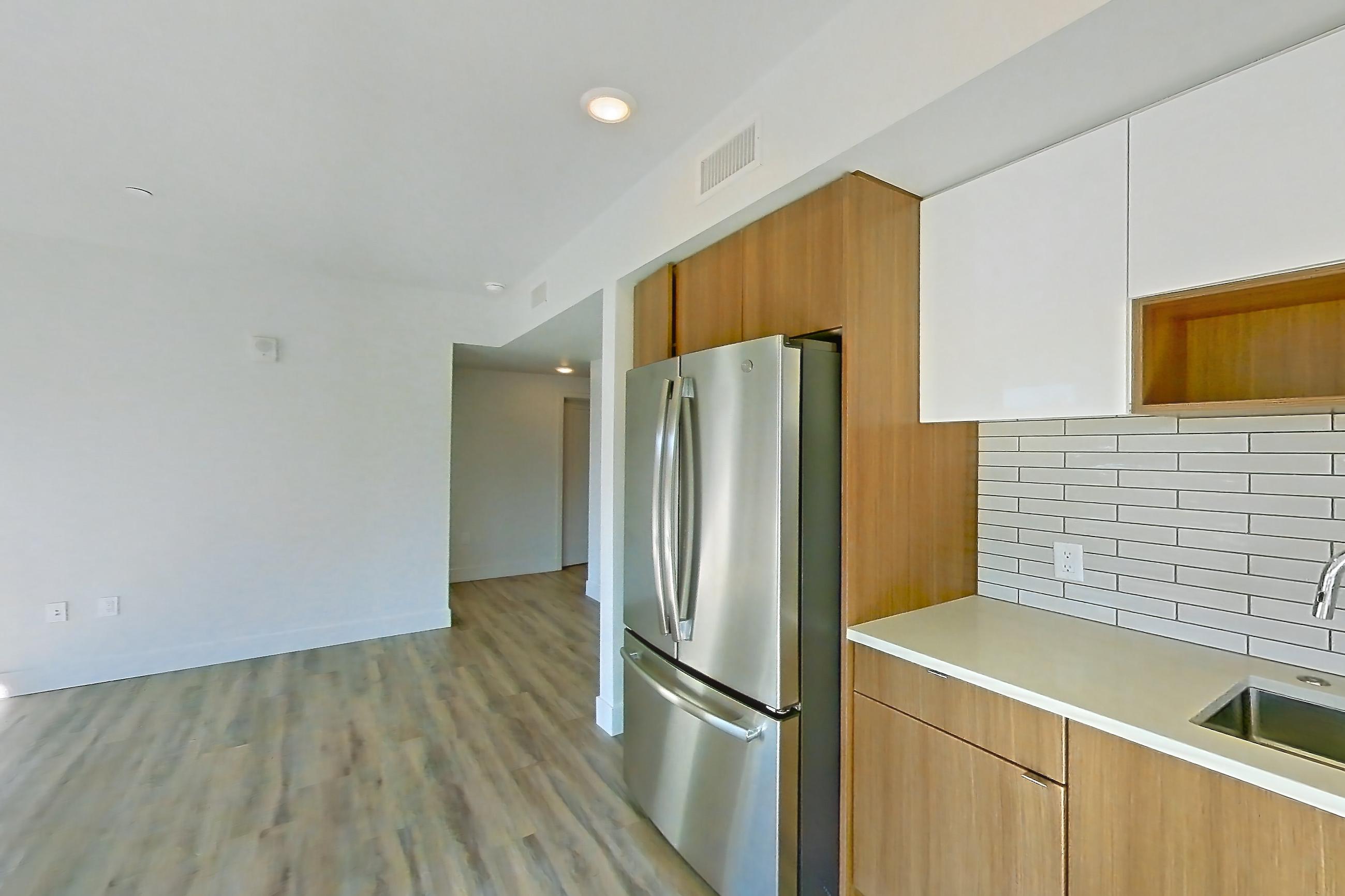Kitchen, Apartment 211 at Assembly