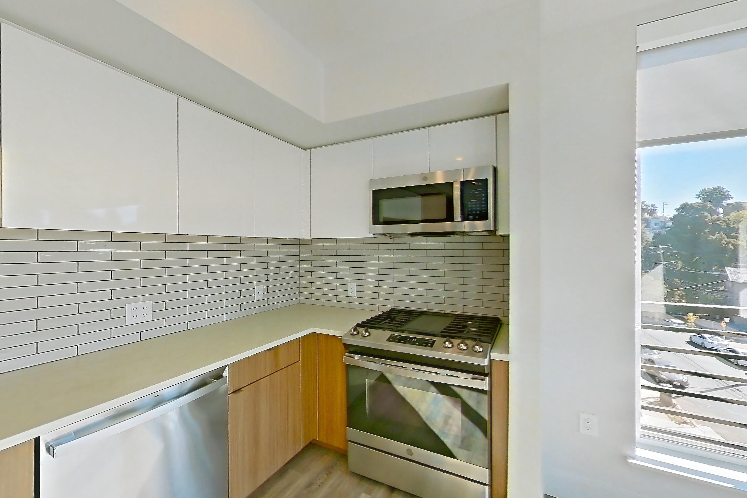 Kitchen, Apartment 211 at Assembly