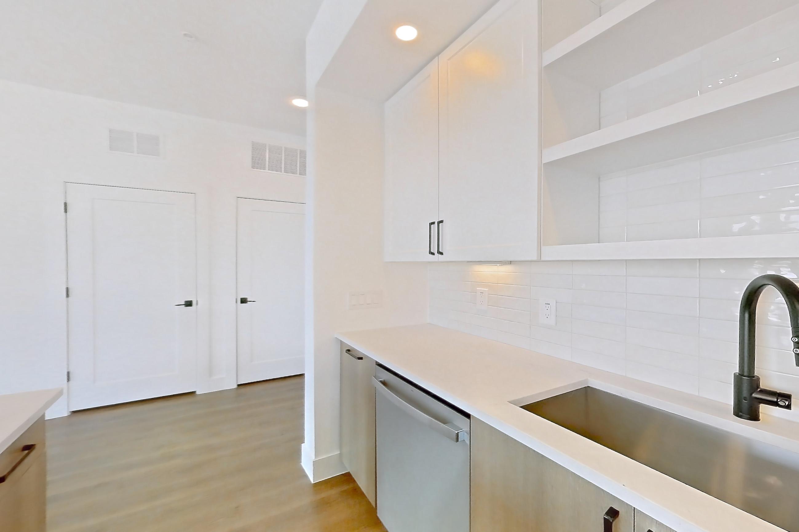 Kitchen in Apartment 402 at The Watson, A8.1 floor plan
