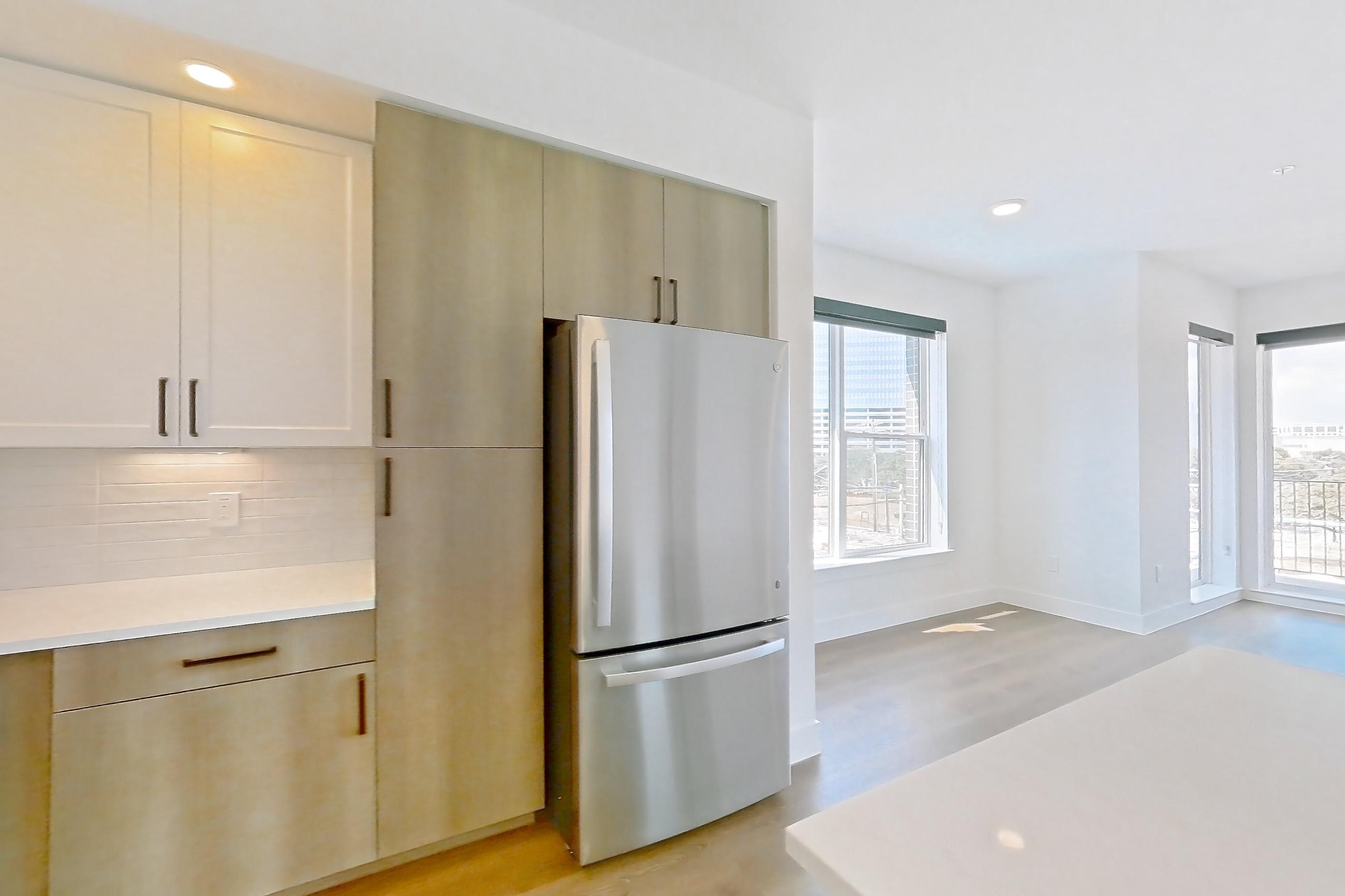 Kitchen in Apartment 402 at The Watson, A8.1 floor plan