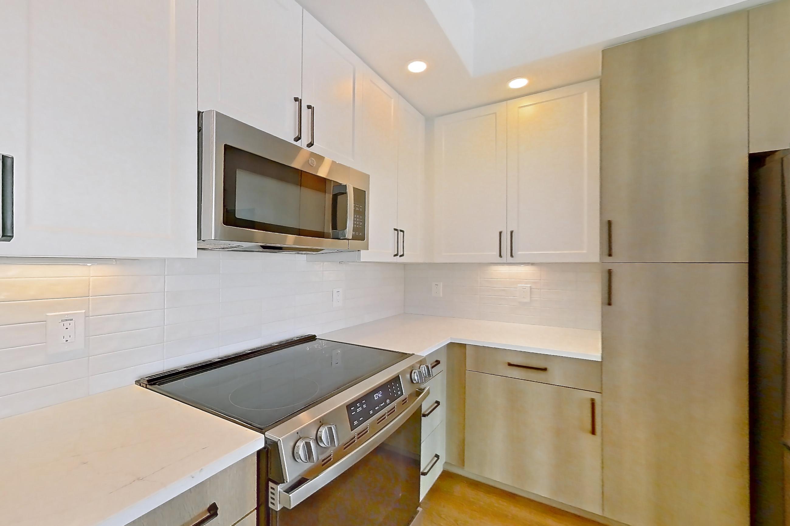 Kitchen in Apartment 402 at The Watson, A8.1 floor plan