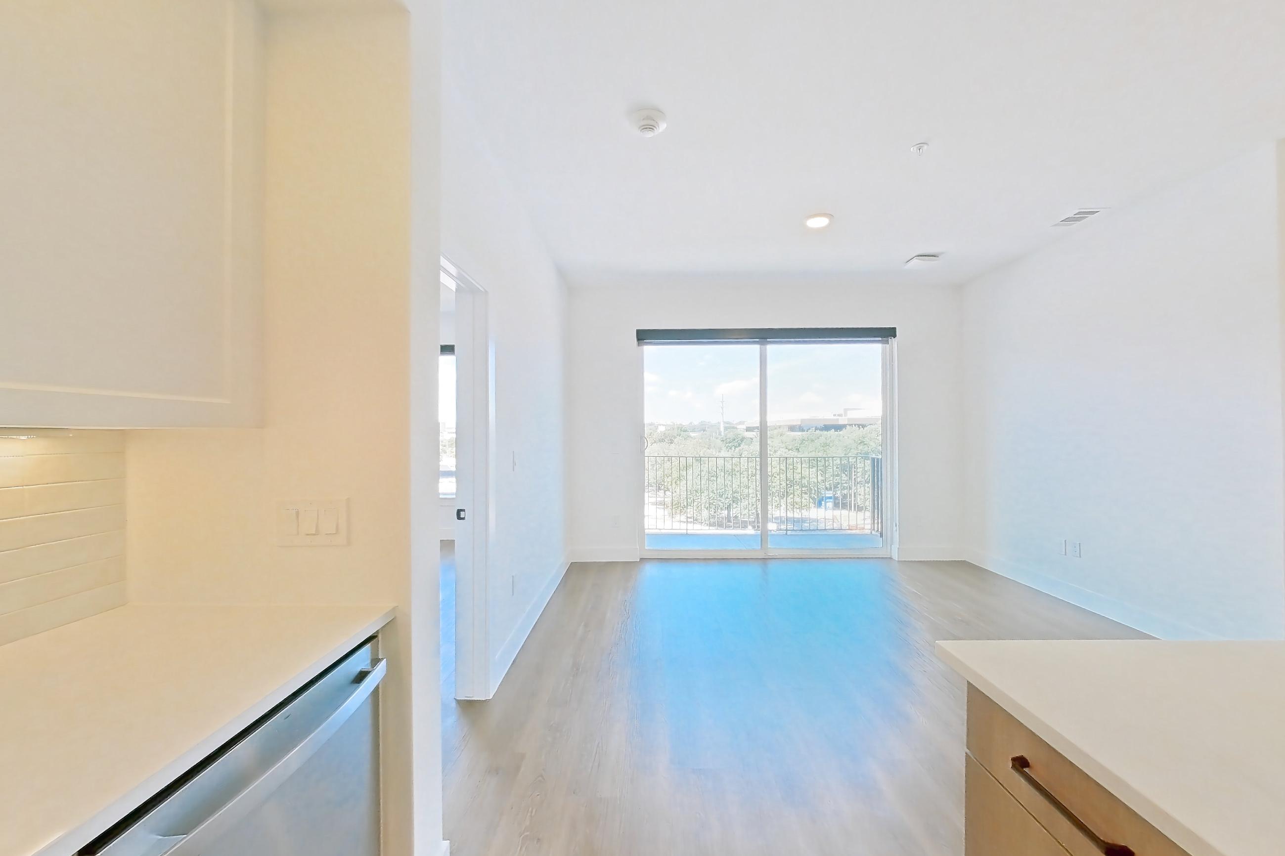Kitchen in Apartment 414 at The Watson, B2.1 floor plan