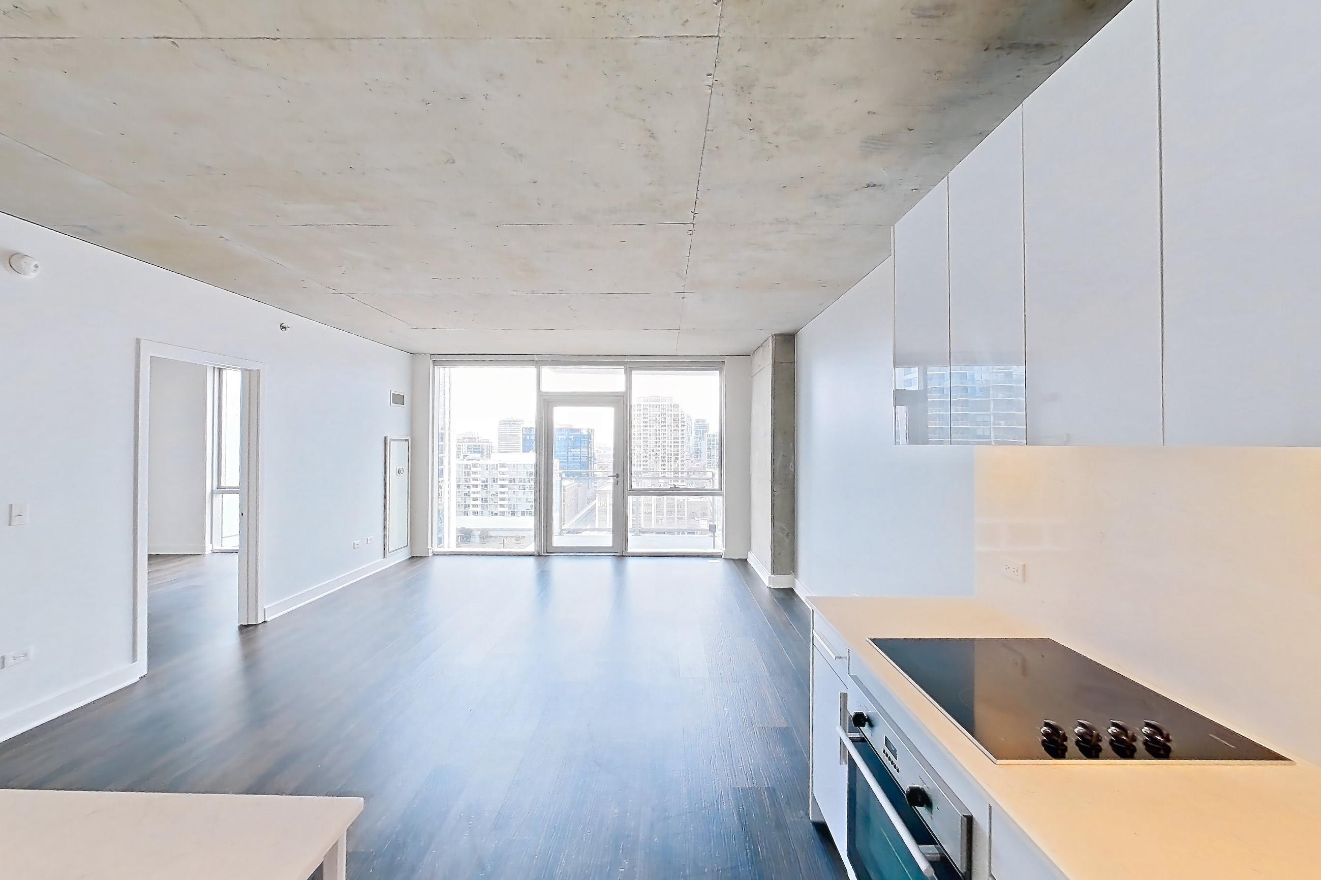 Kitchen in Apartment 1703 at 220 WIL, A10 + Den floor plan