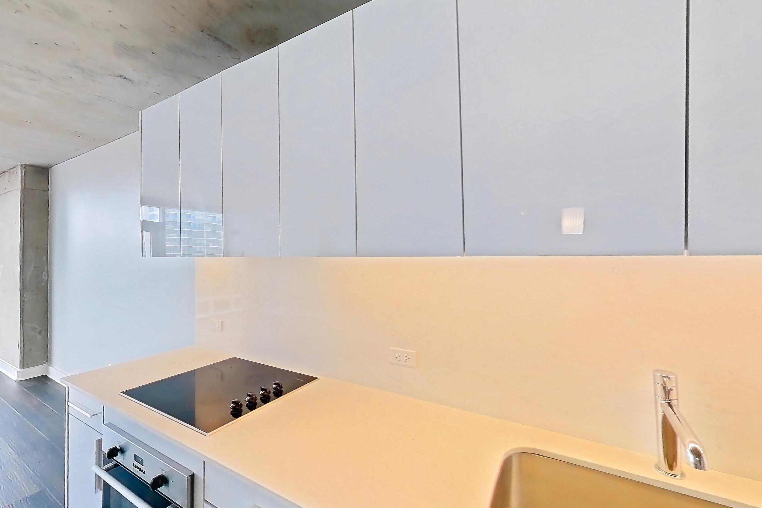 Kitchen in Apartment 1703 at 220 WIL, A10 + Den floor plan