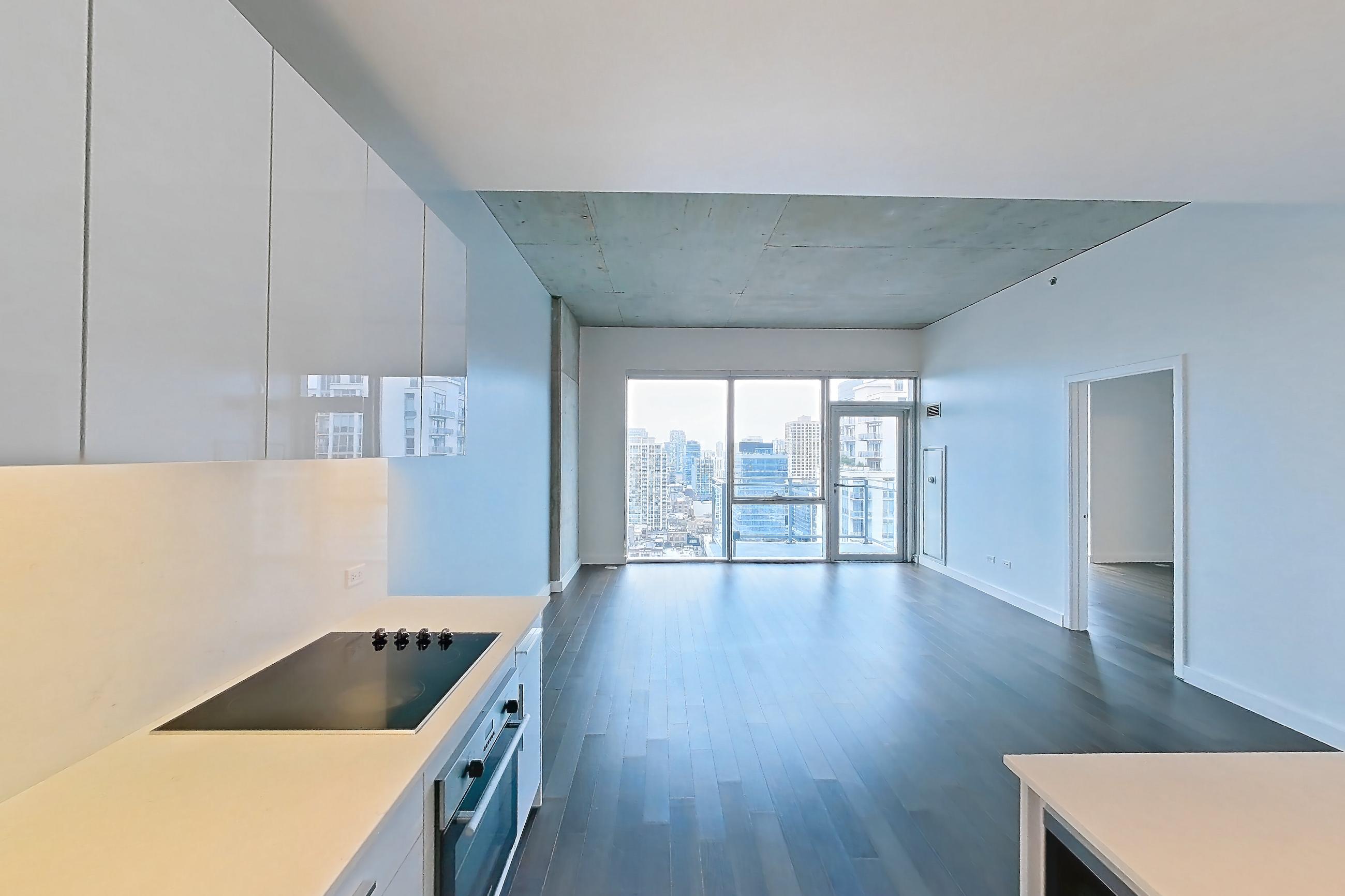 Kitchen in Apartment 2507 at 220 WIL, A9 + Den floor plan