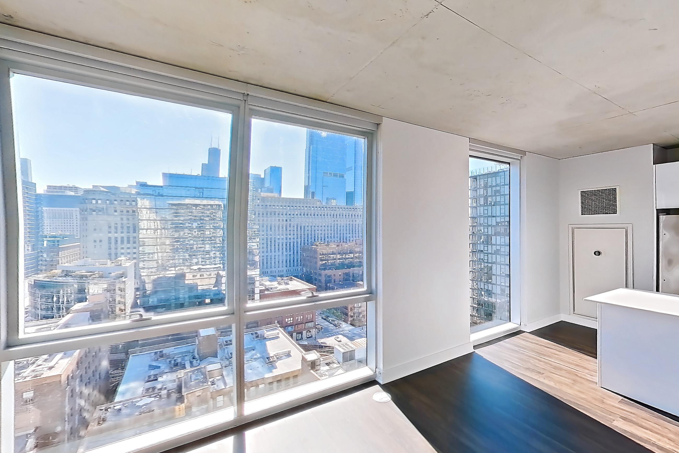 Living room in Apartment 1910 at 220 WIL, B7 floor plan