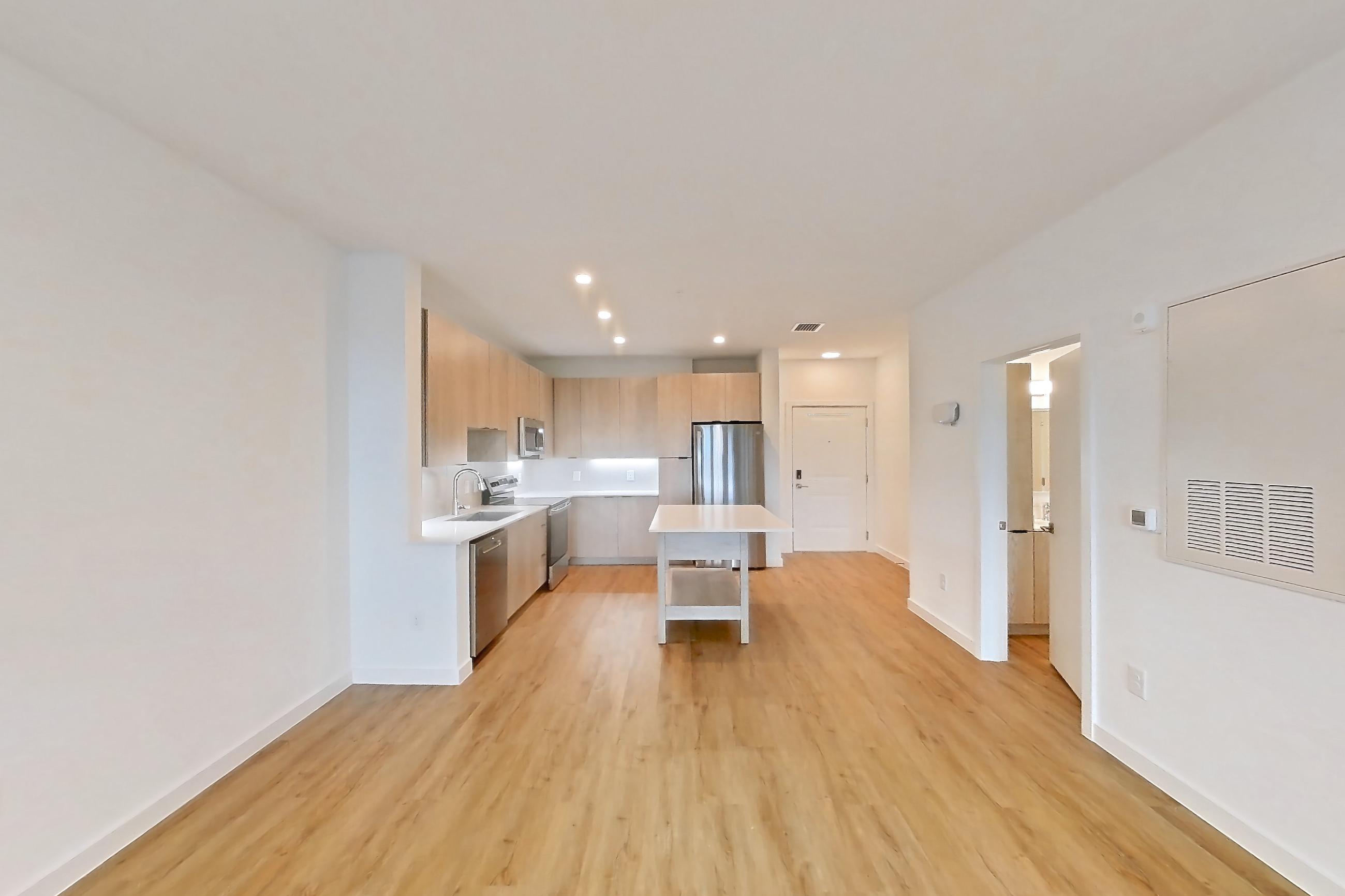Living space in Apartment 1410 at Caroline Anclote Harbor, A1-S floor plan