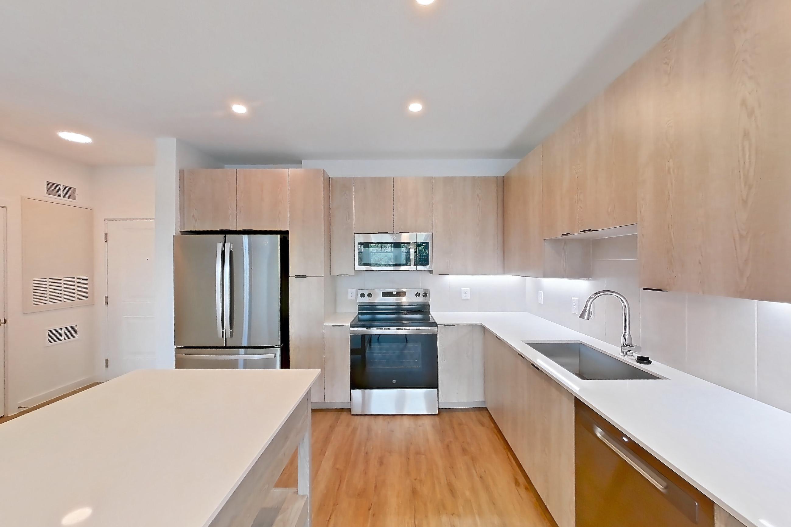 Kitchen in Apartment 1315 at Caroline Anclote Harbor, C1 floor plan