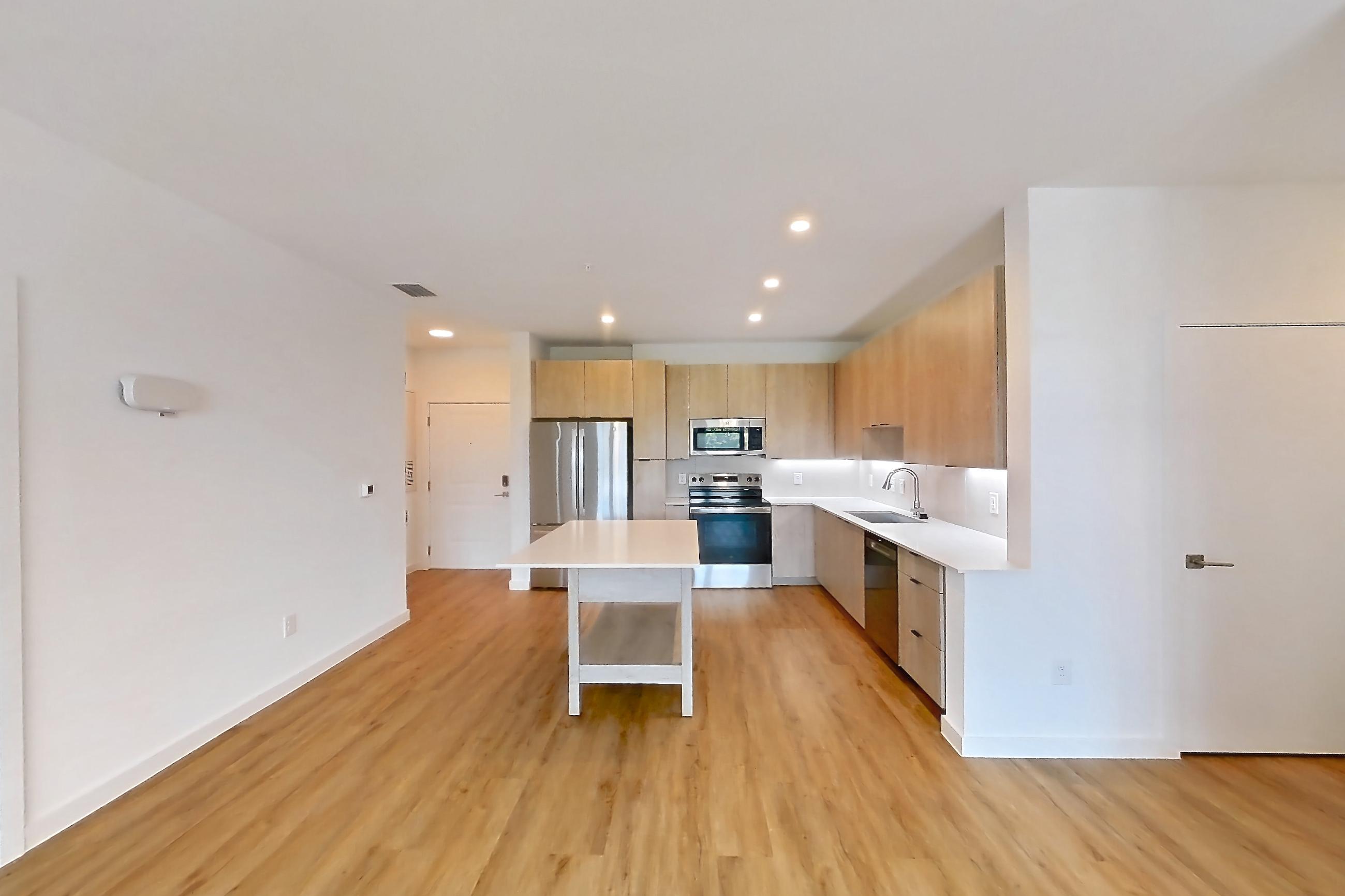 Living space in Apartment 1315 at Caroline Anclote Harbor, C1 floor plan