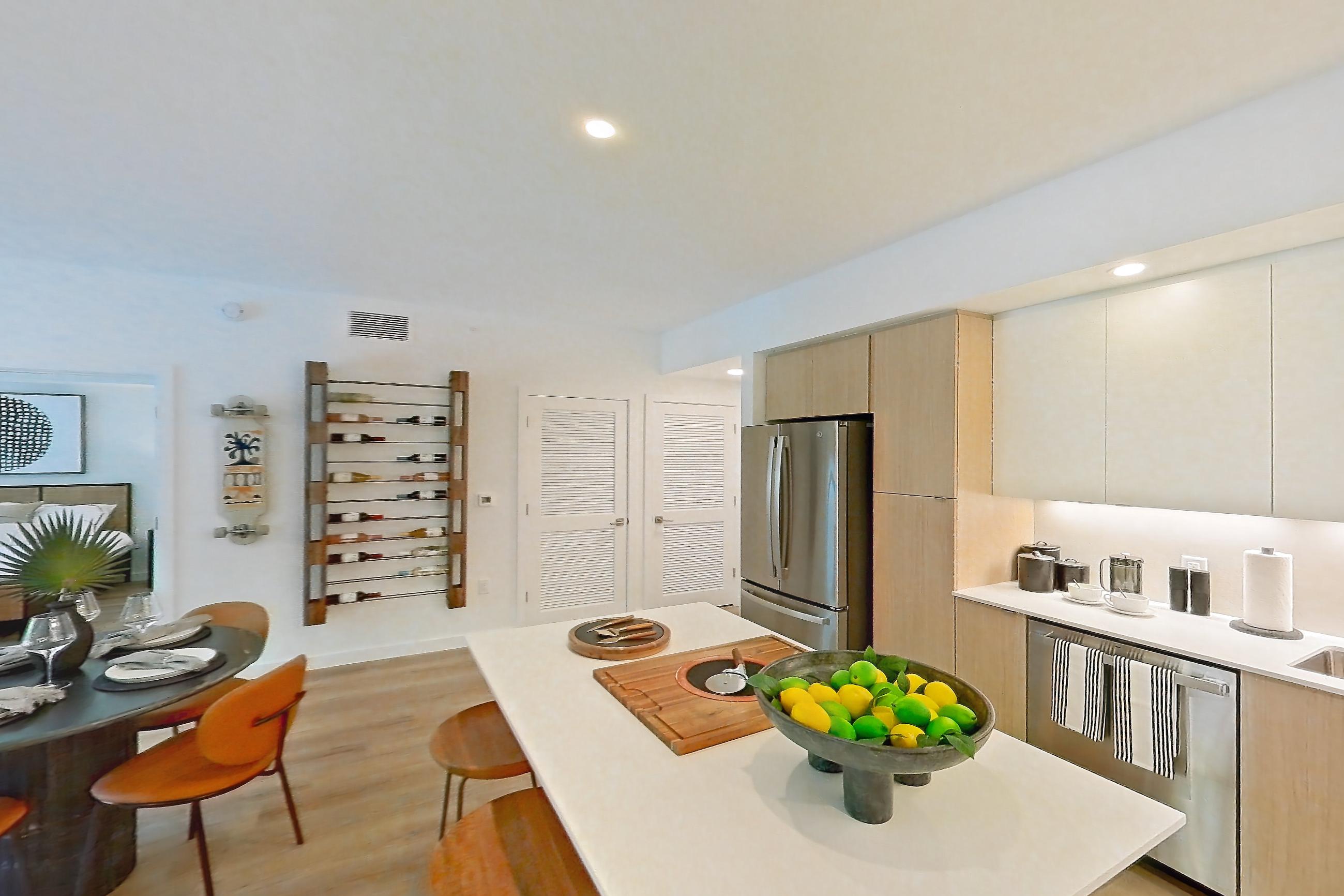 KITCHEN ISLAND CORNER (representative of this floor plan)