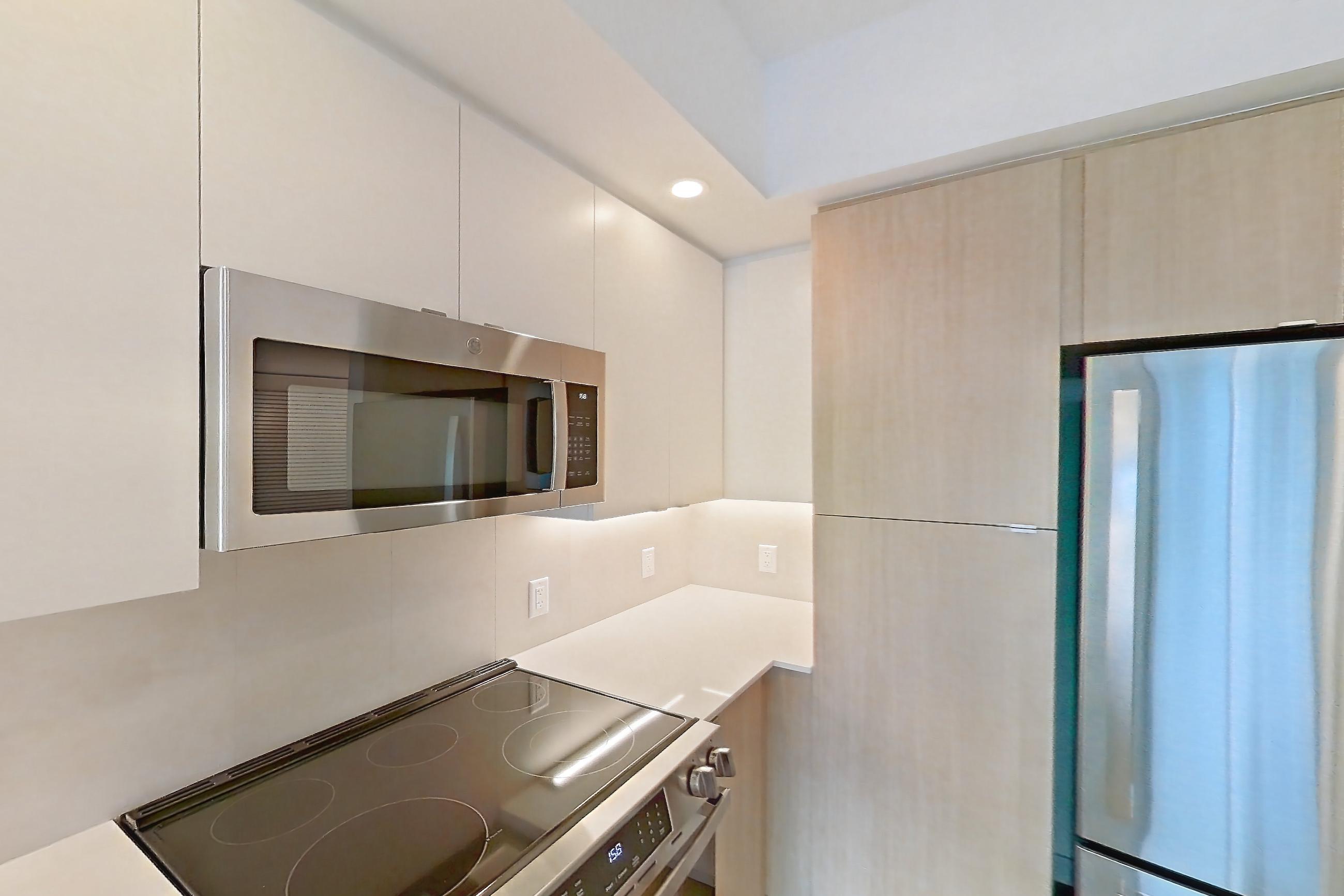 Kitchen in Apartment 210 at Caroline Pompano Beach, A1.WF floor plan