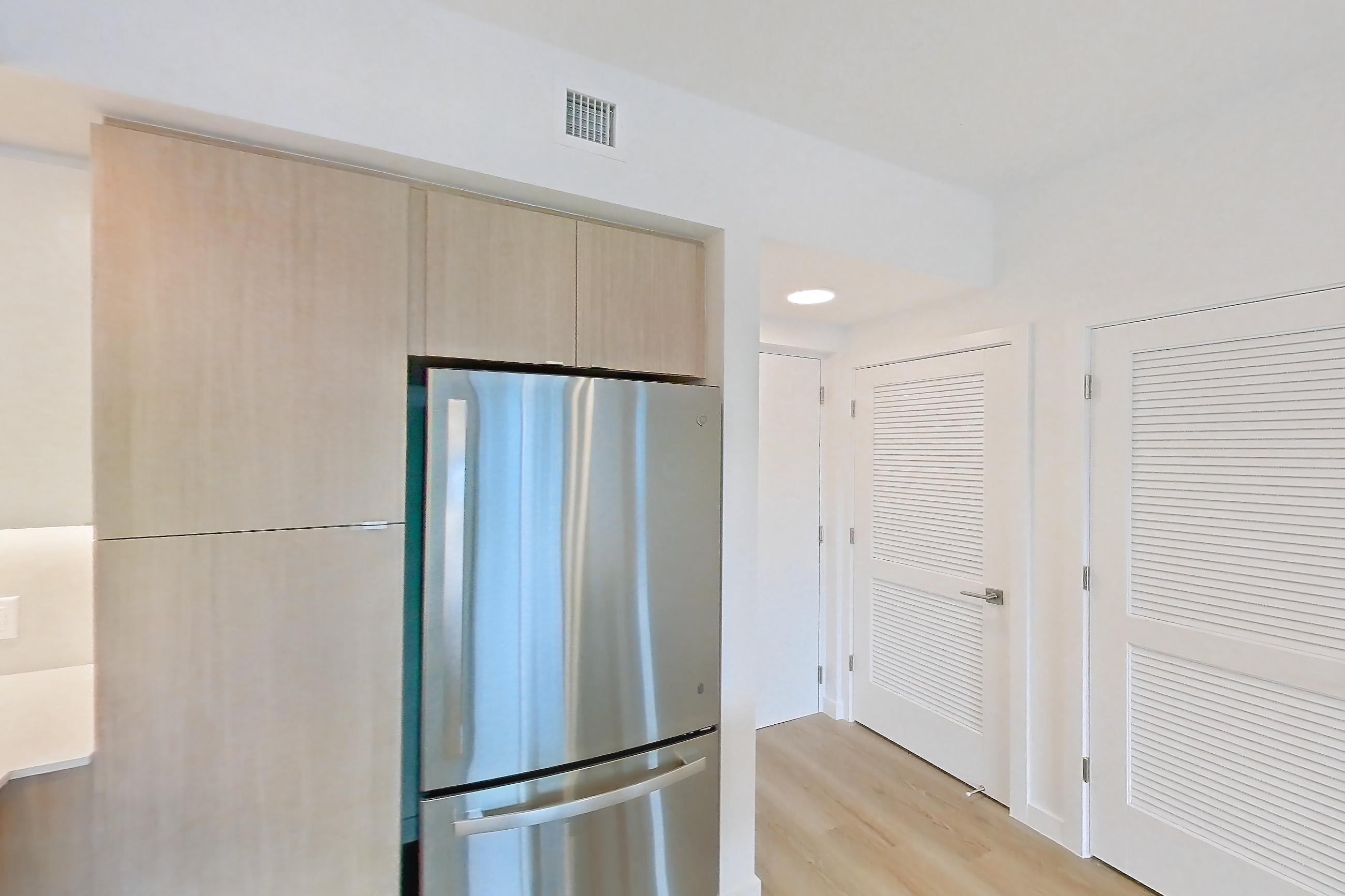 Kitchen in Apartment 210 at Caroline Pompano Beach, A1.WF floor plan