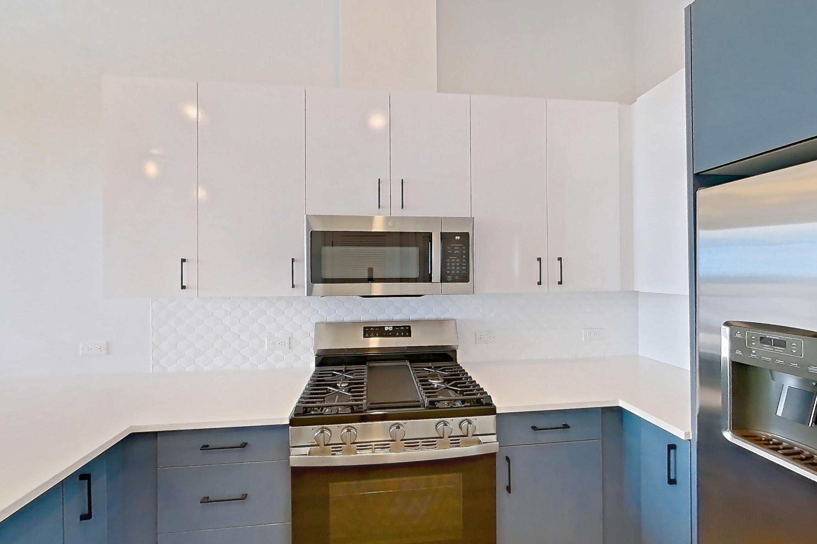 Kitchen in Apartment 576 at Bria, A1-1A floor plan
