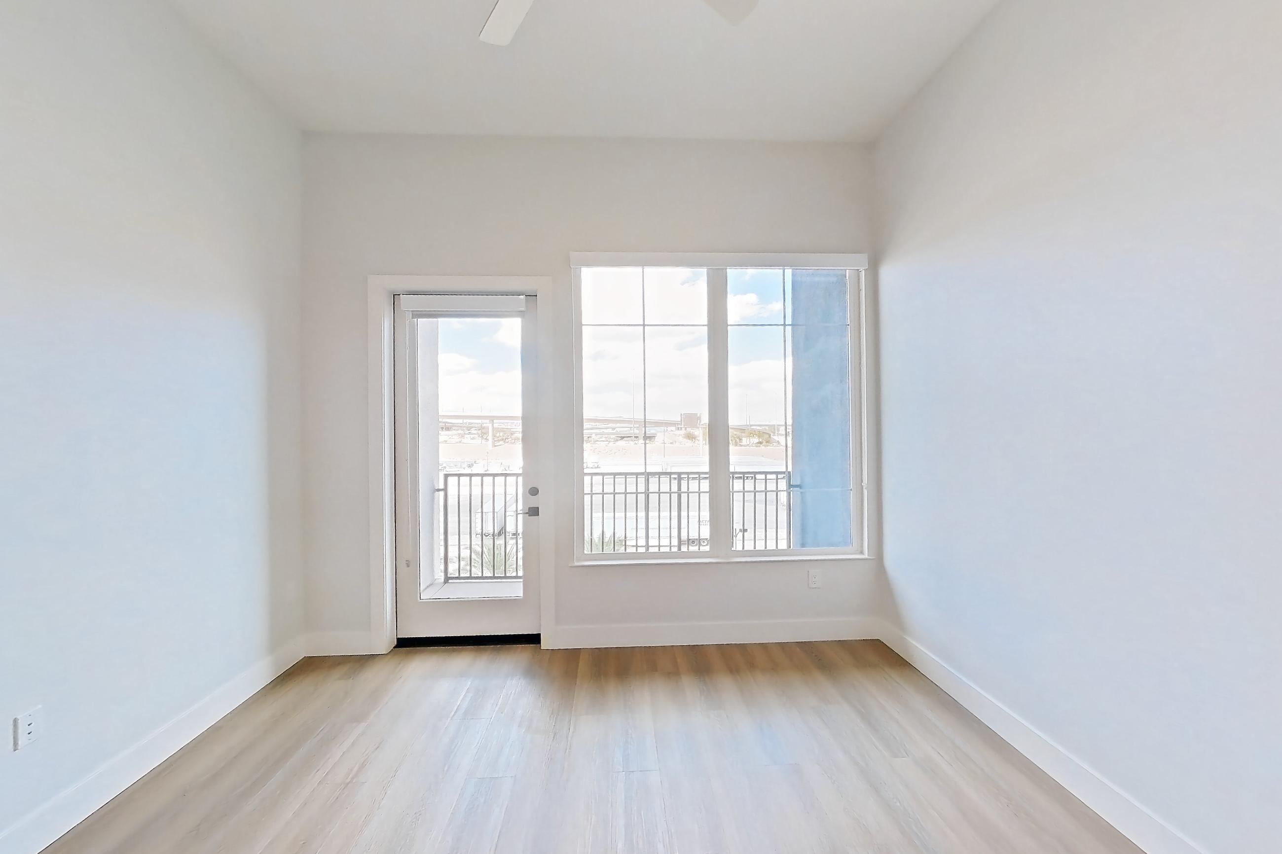 Living room in Apartment 576 at Bria, A1-1A floor plan