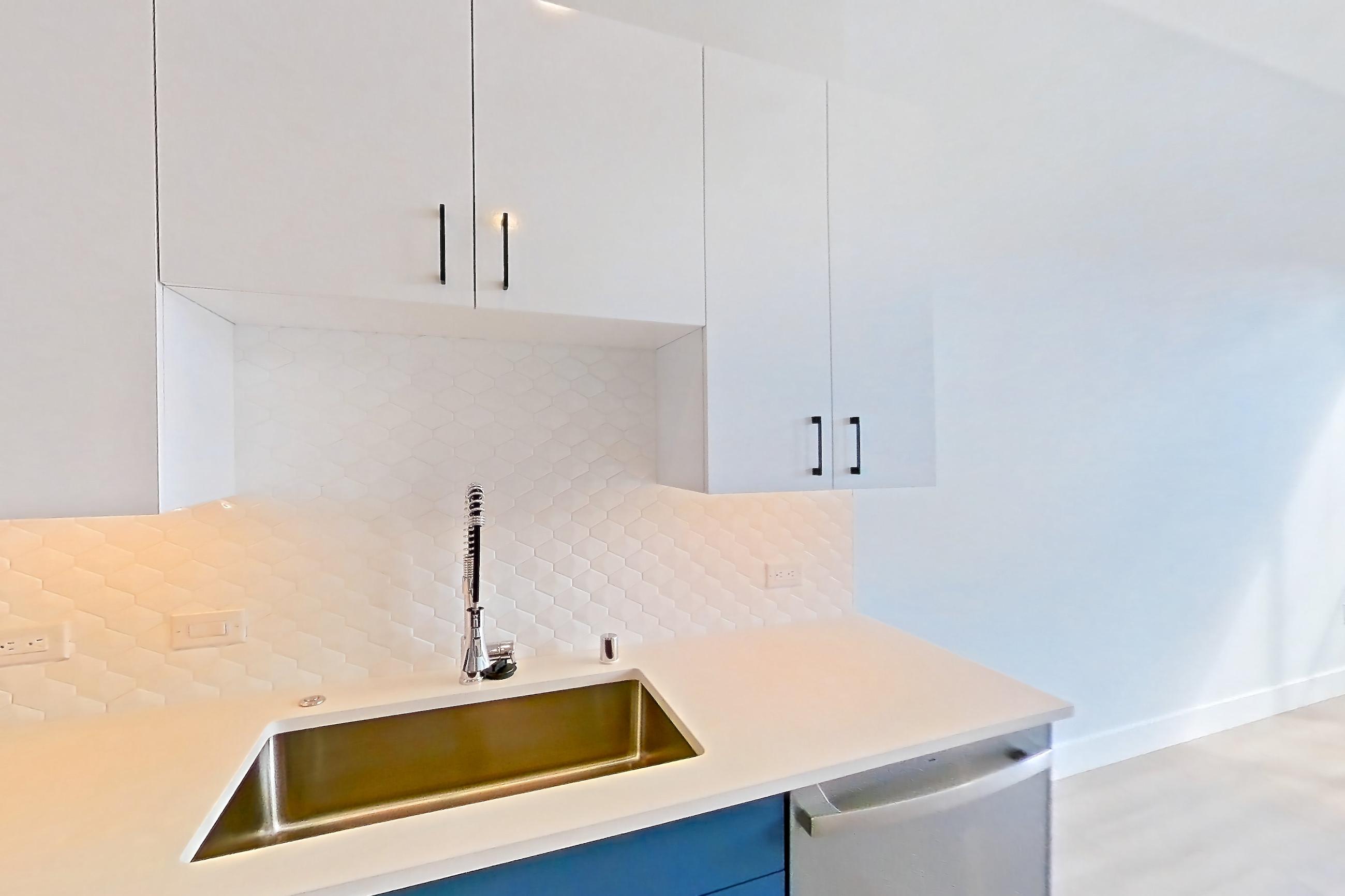 Kitchen in Apartment 571 at Bria, JR2-1 floor plan