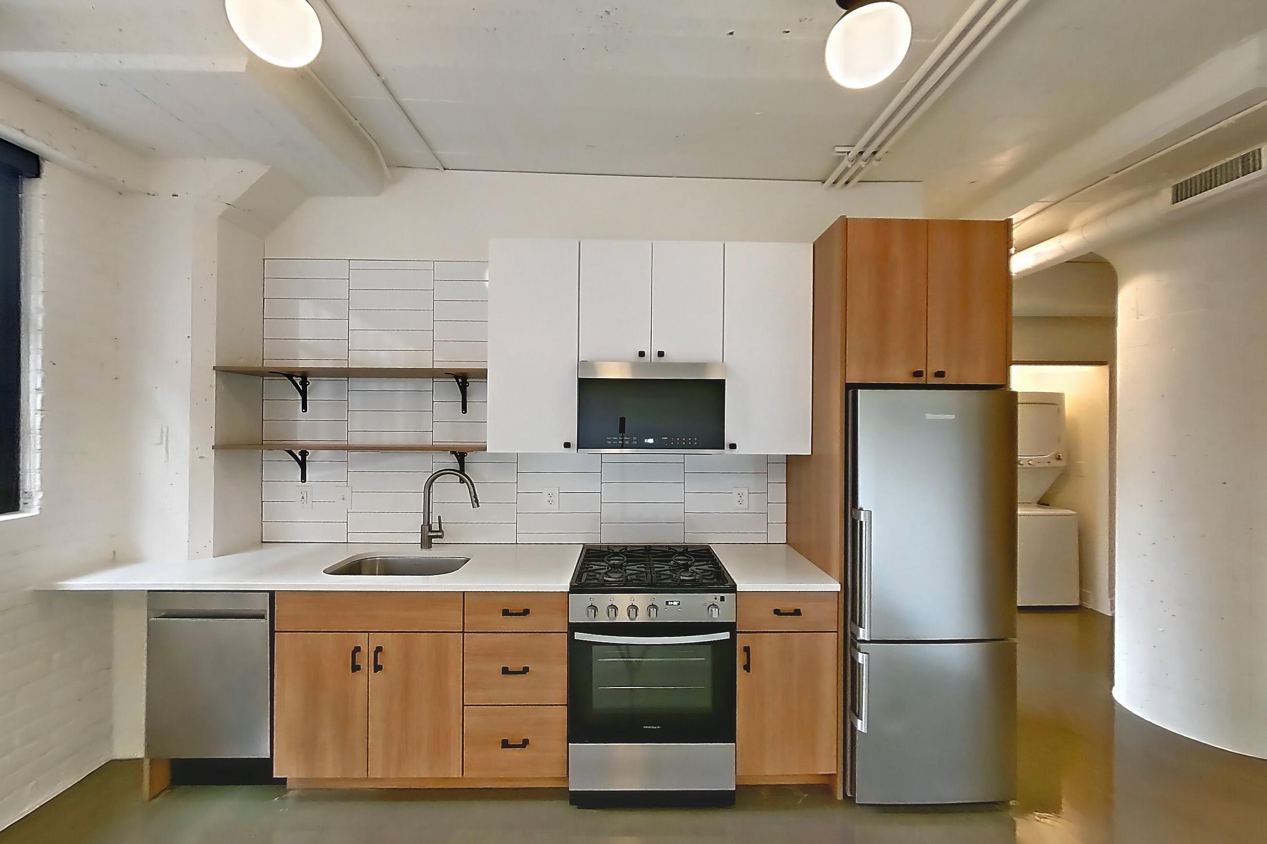 LIVING ROOM AND KITCHEN (representative of this floor plan)