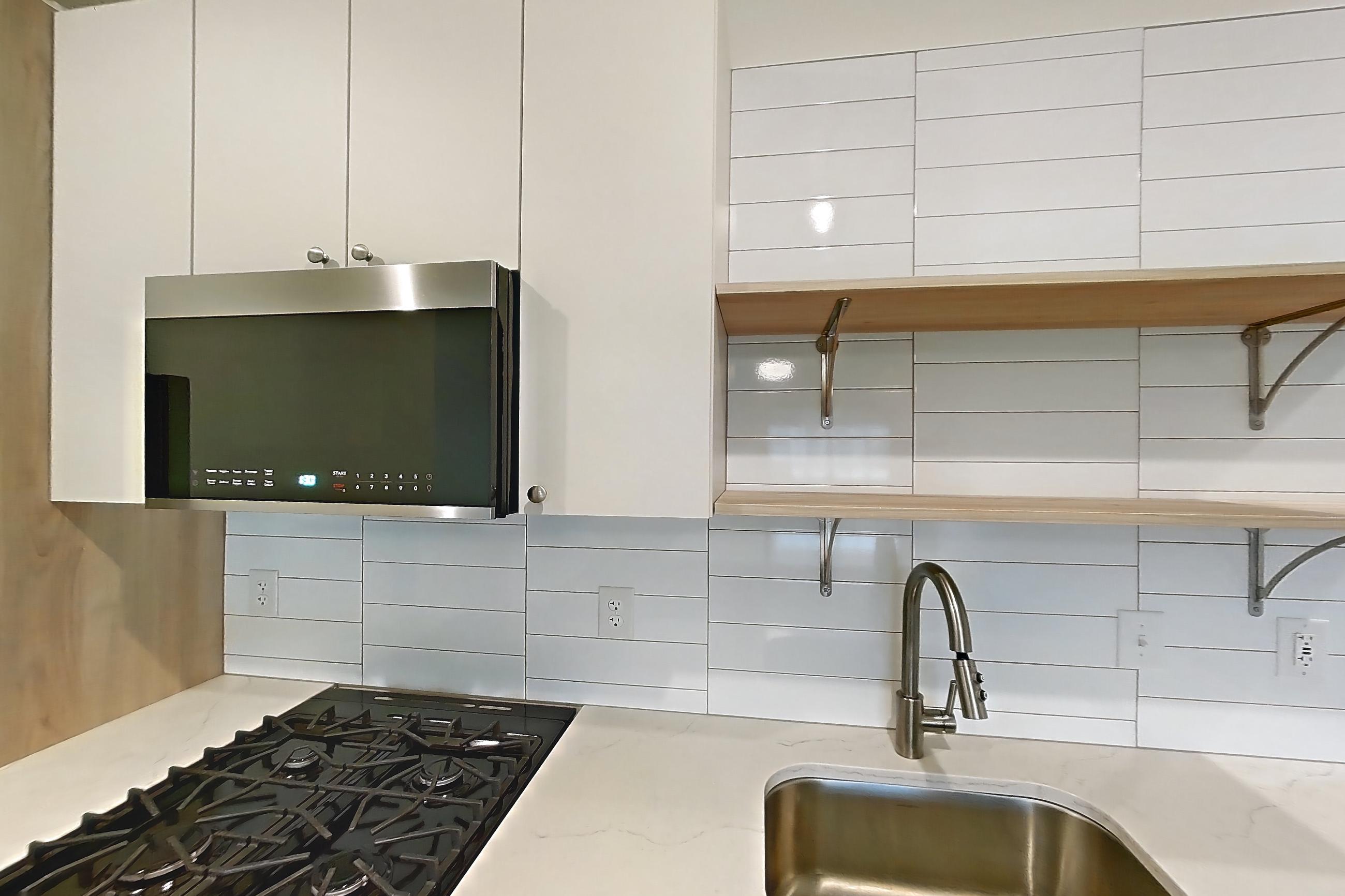 Kitchen, Apartment 415 at The Hall Lofts
