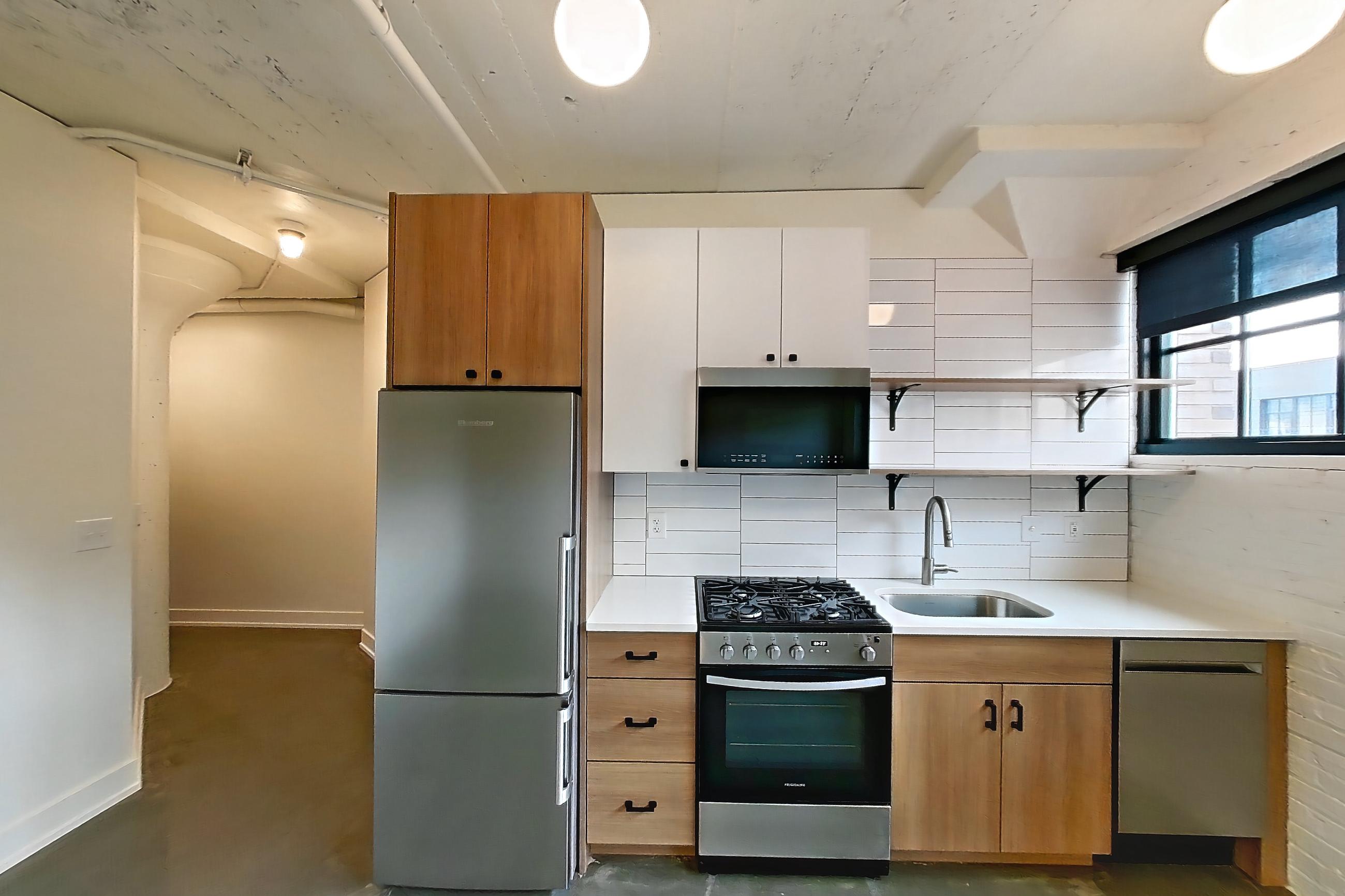 KITCHEN AND LIVING ROOM (representative of this floor plan)