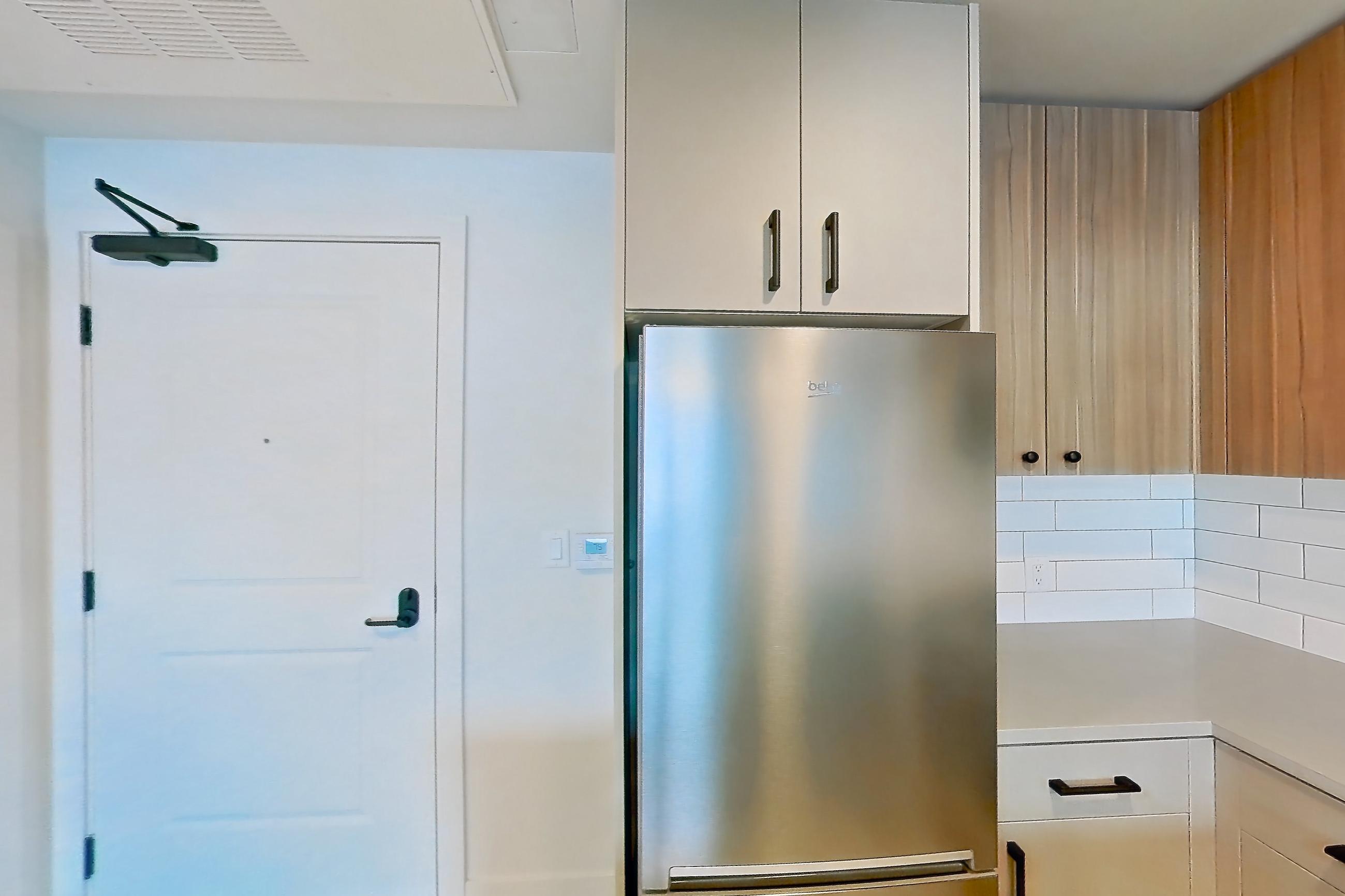 Kitchen, Apartment 419 at The Myles