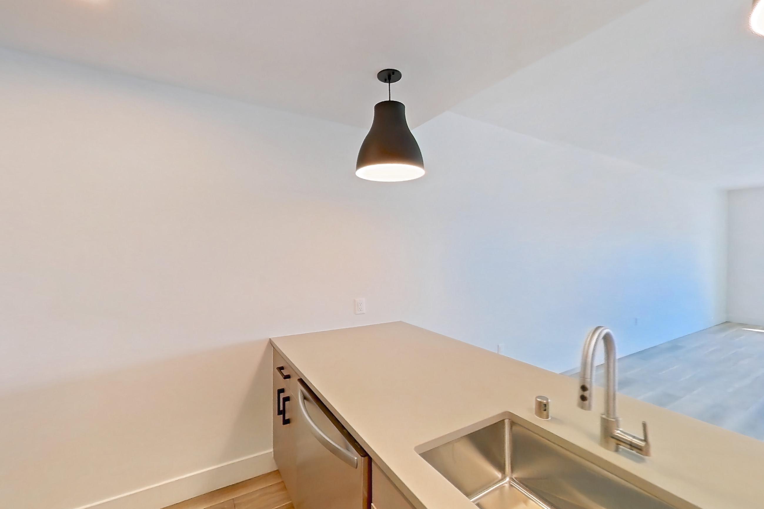 Kitchen, Apartment 430 at The Myles