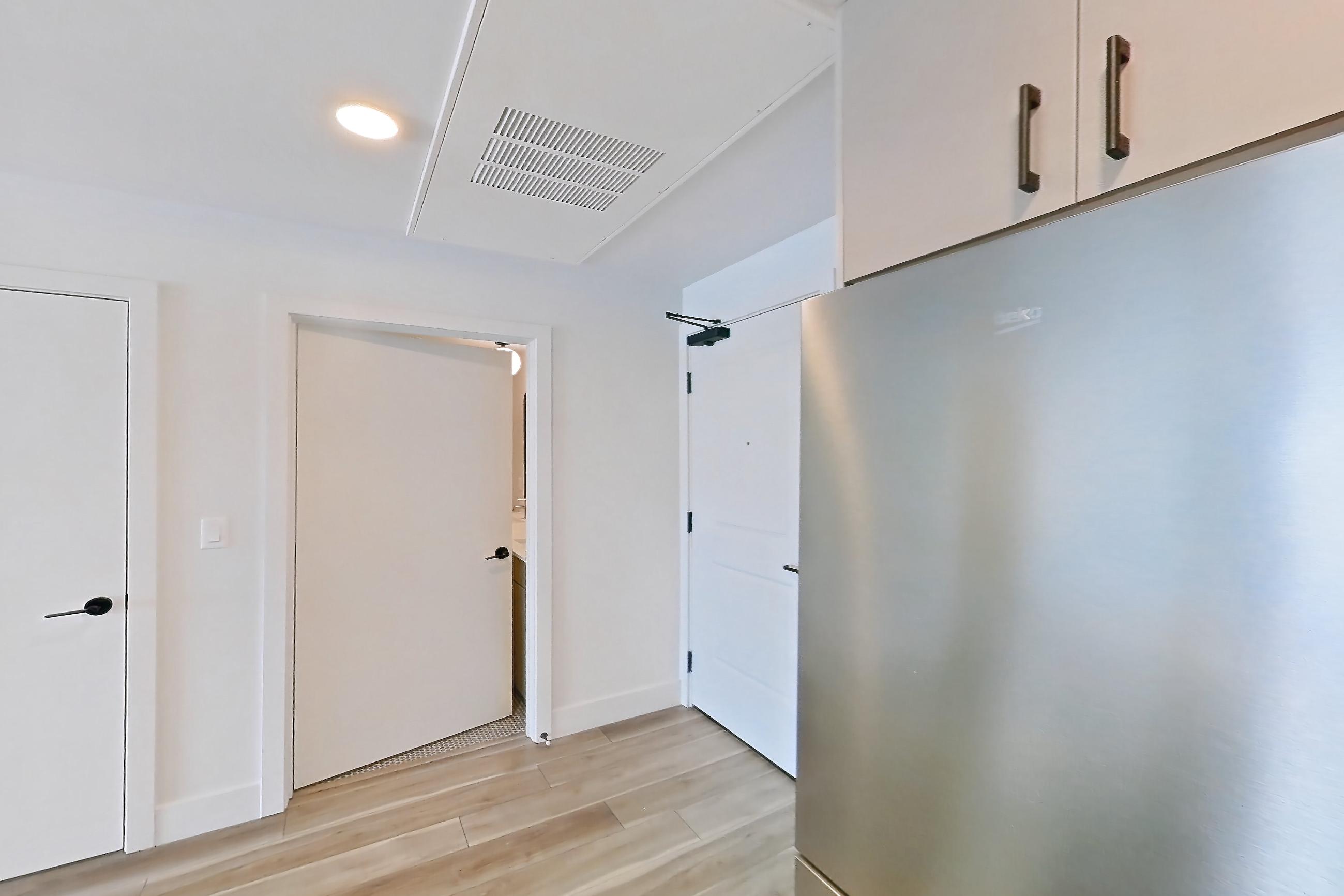 Kitchen, Apartment 430 at The Myles