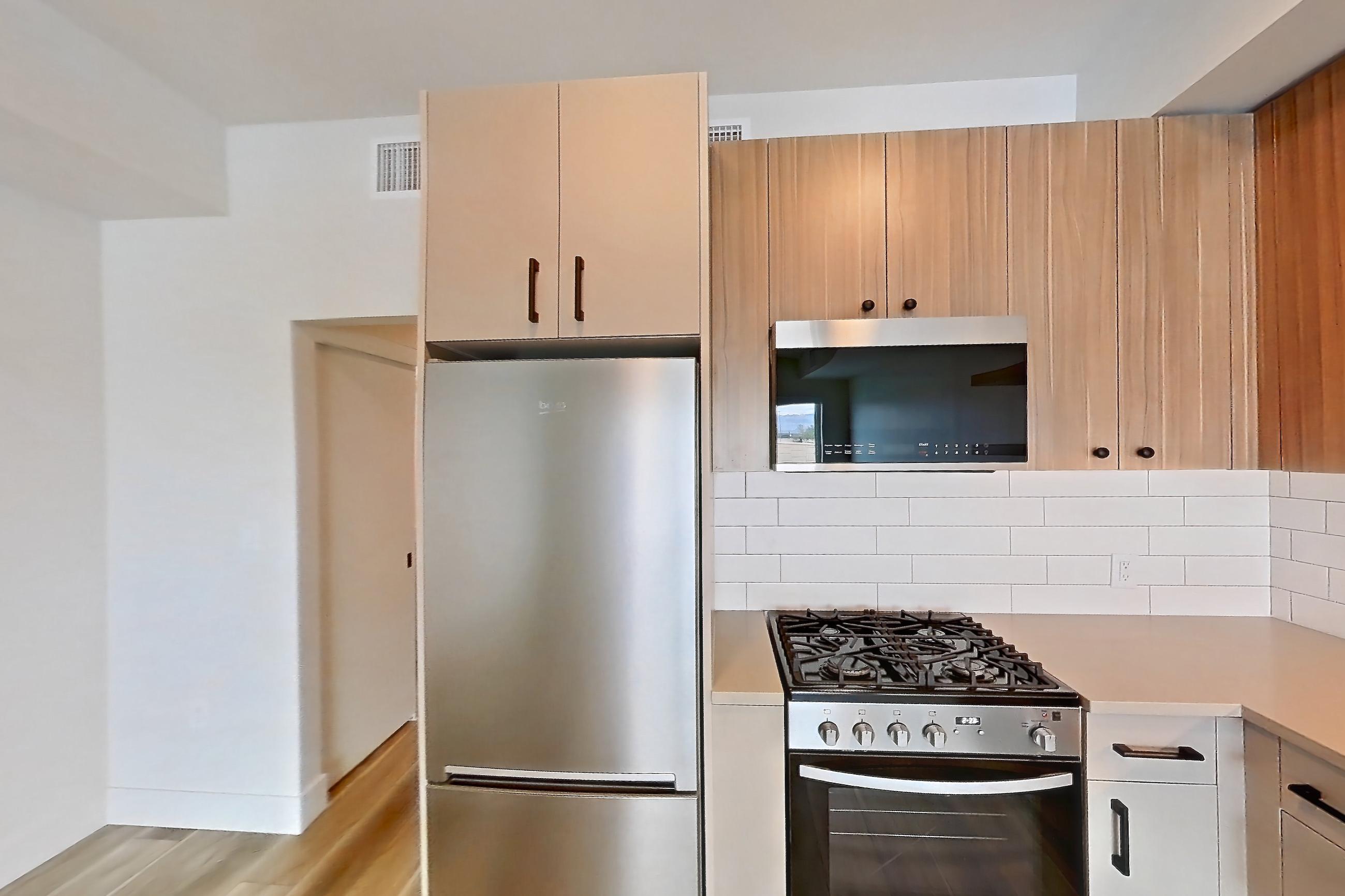 Kitchen, Apartment 451 at The Myles