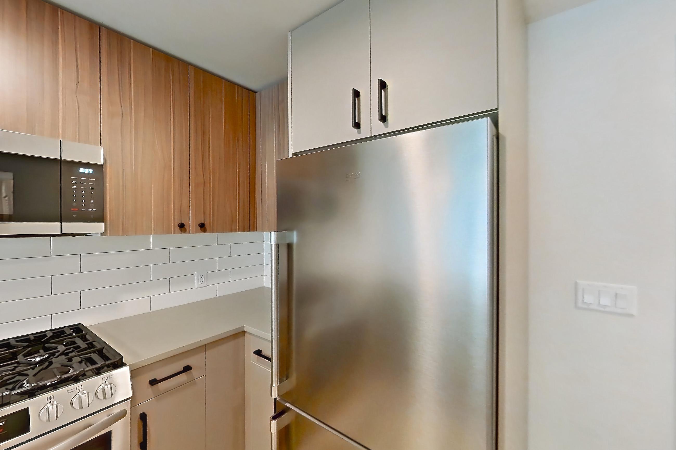 Kitchen, Apartment 452 at The Myles