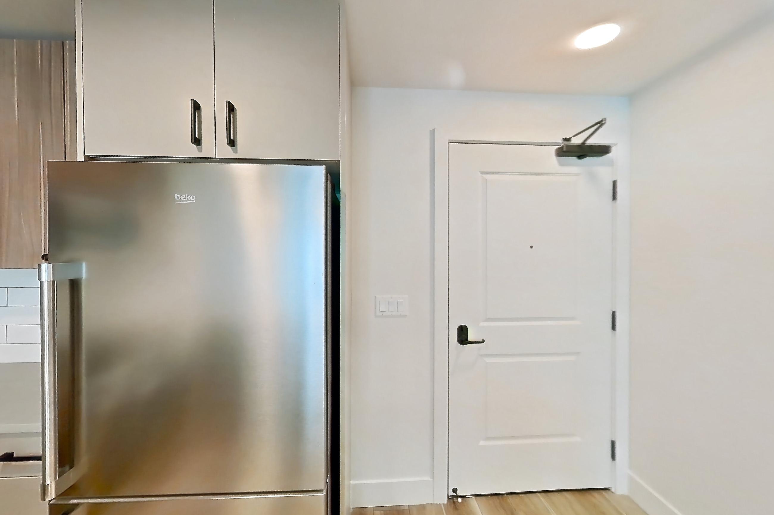 Kitchen, Apartment 501 at The Myles