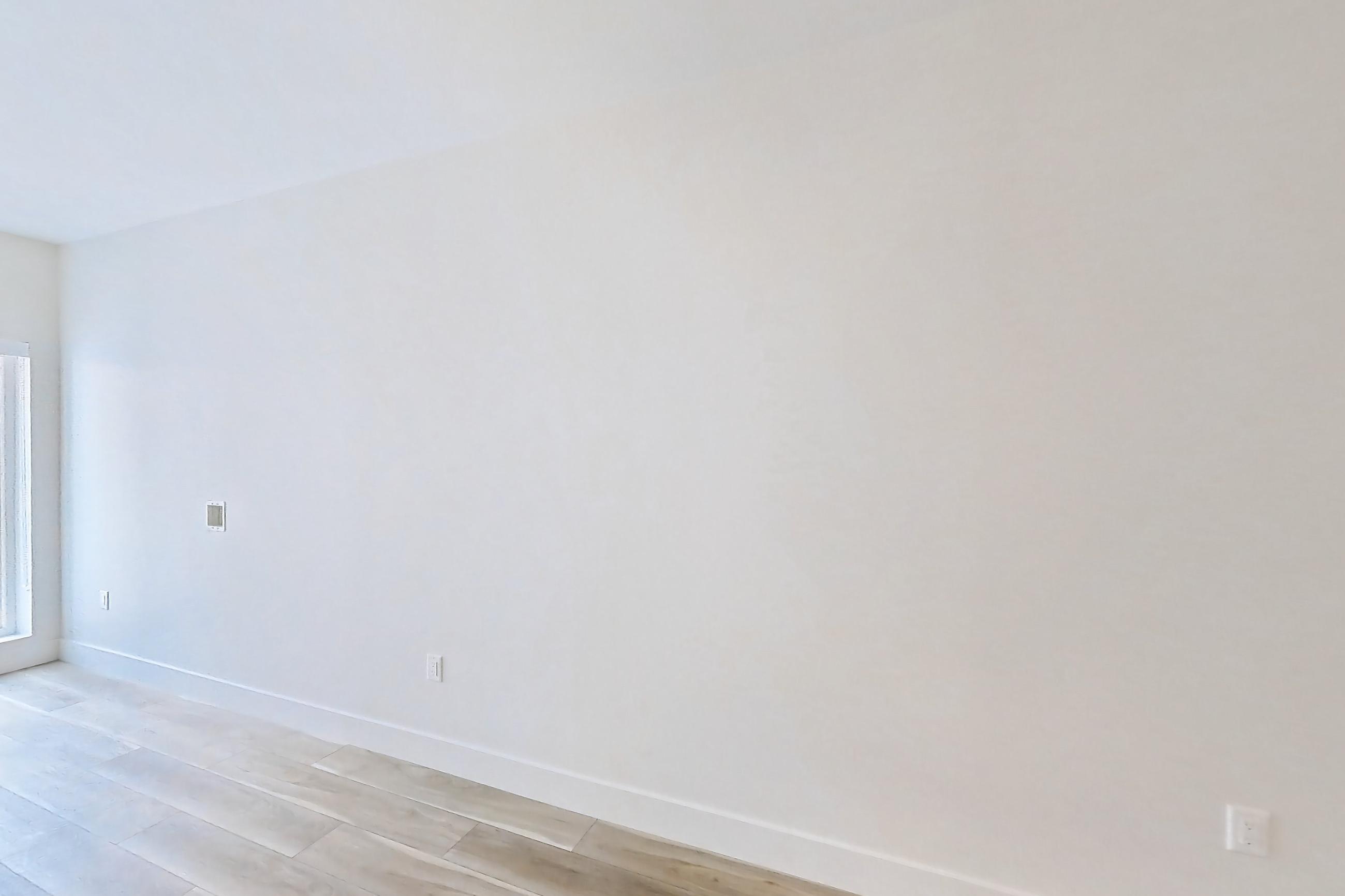 Living room, Apartment 501 at The Myles