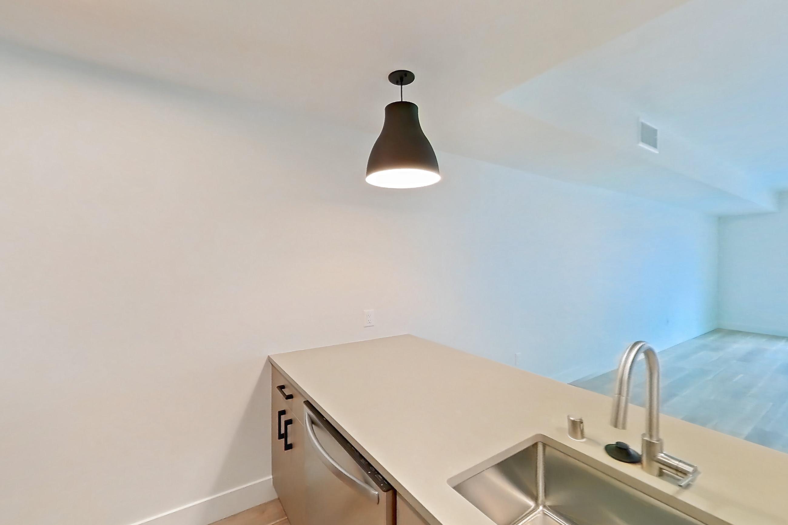 Kitchen, Apartment 503 at The Myles