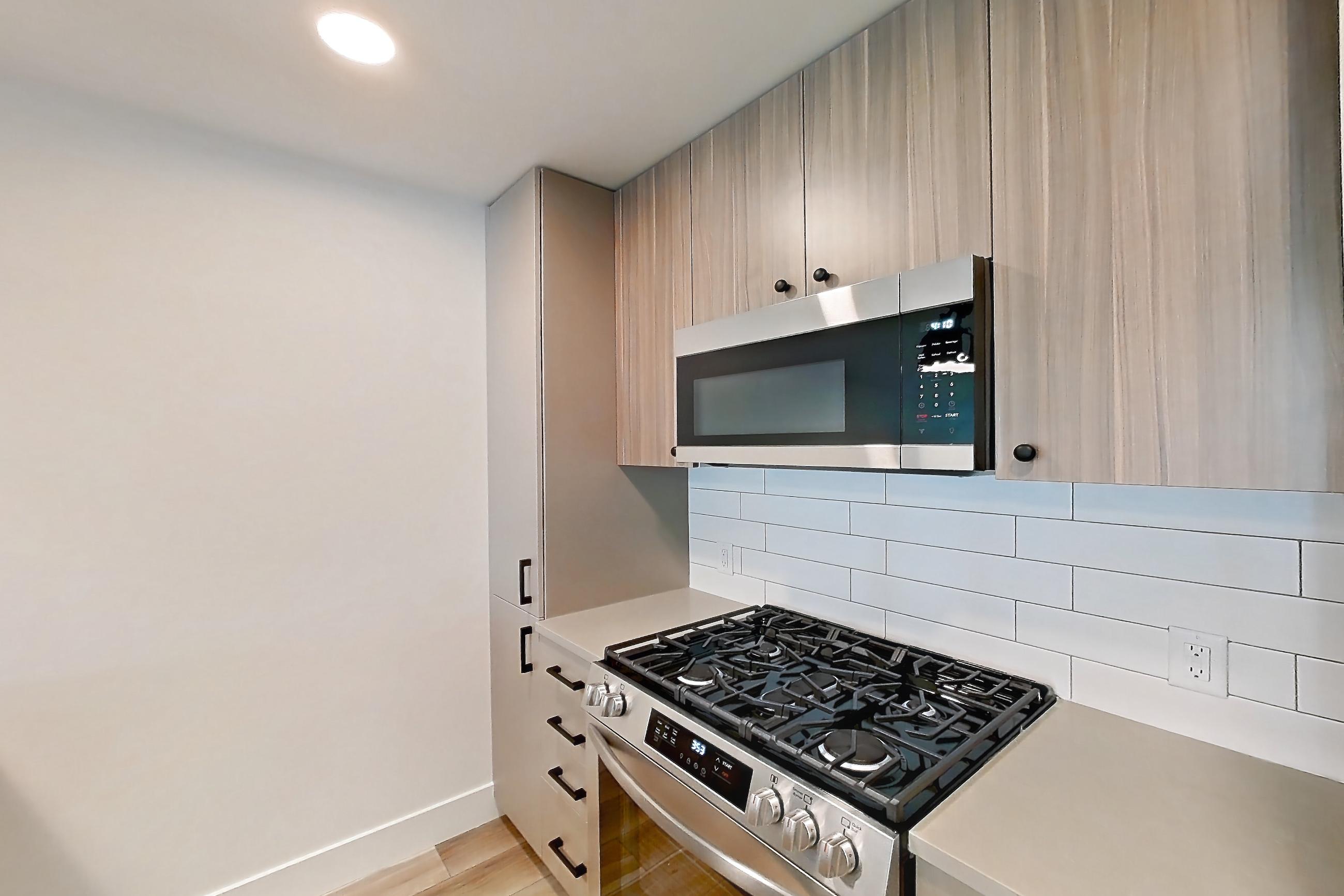 Kitchen, Apartment 504 at The Myles