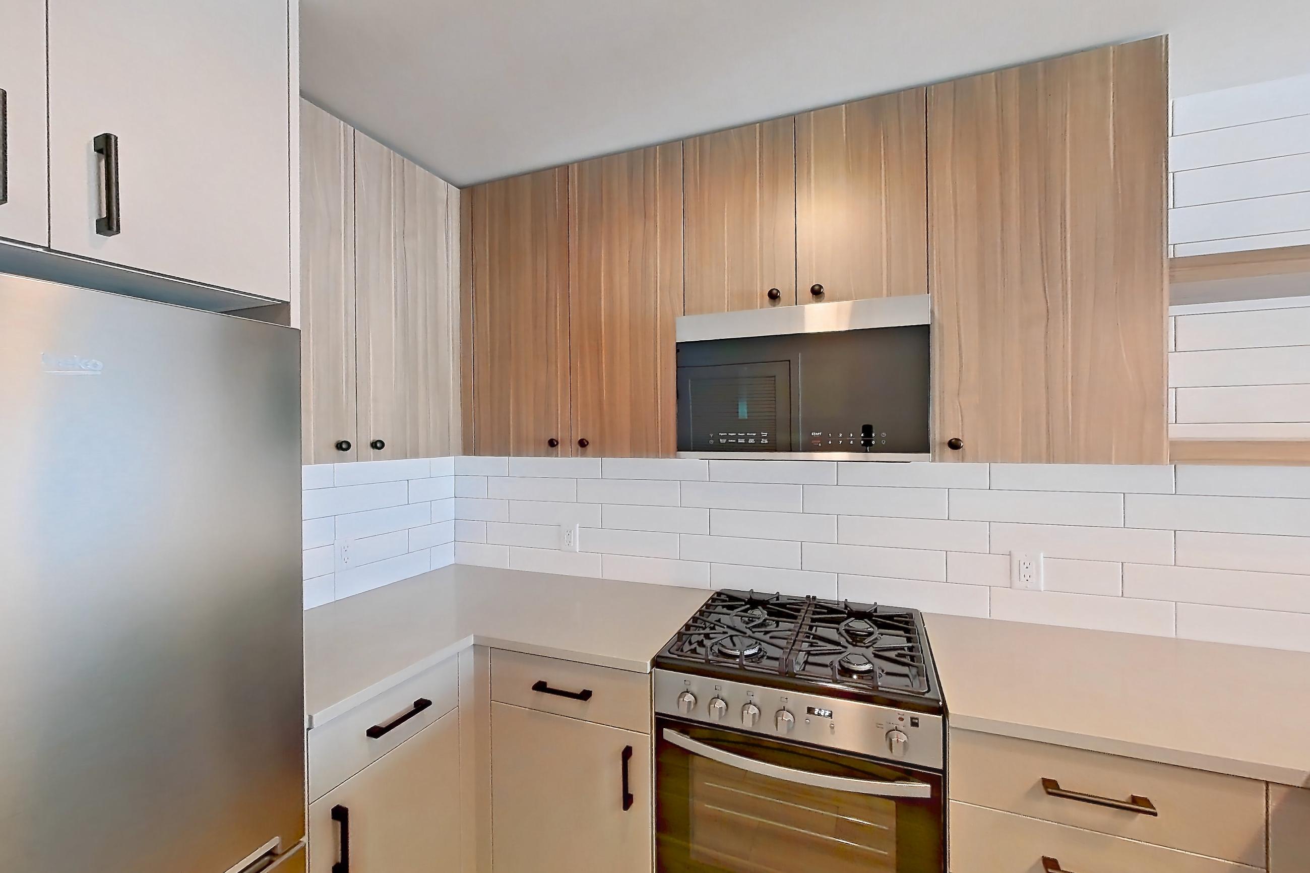 Kitchen, Apartment 535 at The Myles