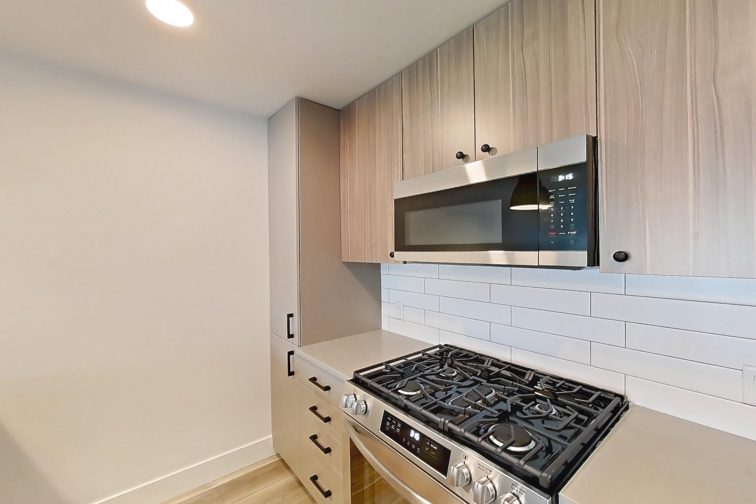 Kitchen, Apartment 536 at The Myles