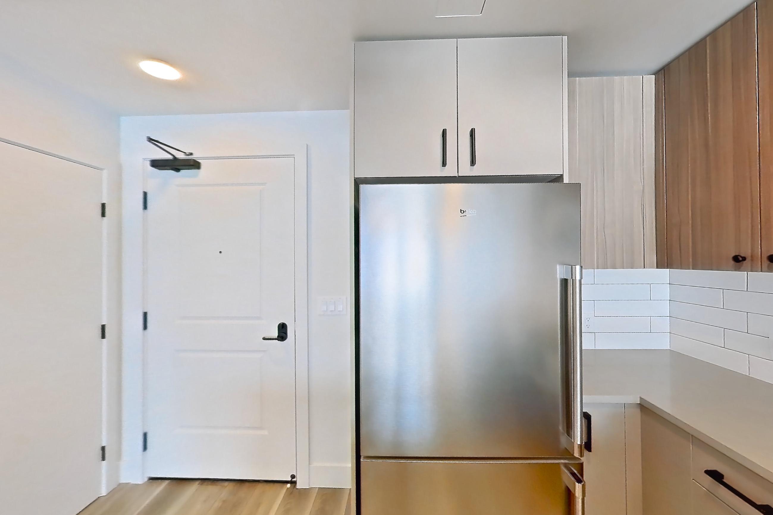 Kitchen, Apartment 537 at The Myles