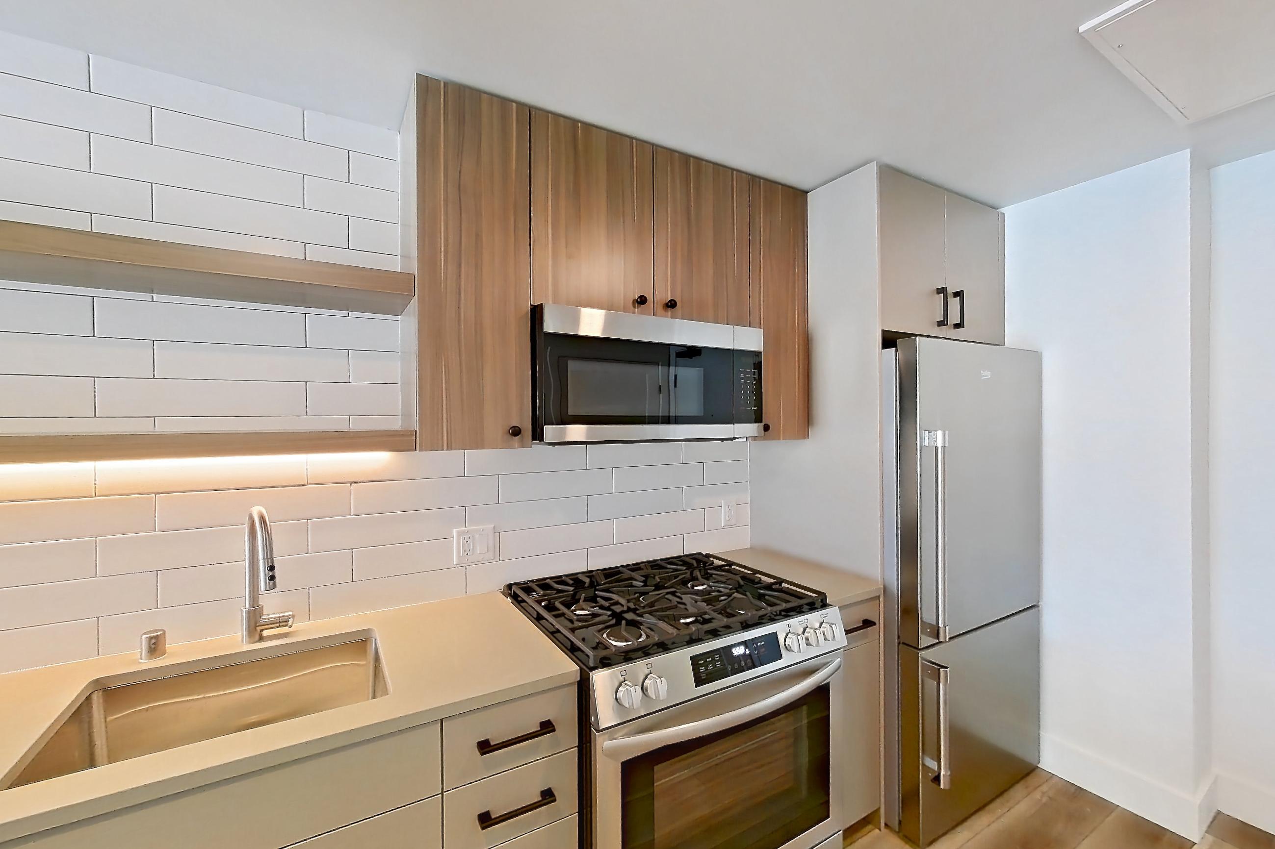 Kitchen in Apartment 541 at The Myles, C8 floor plan