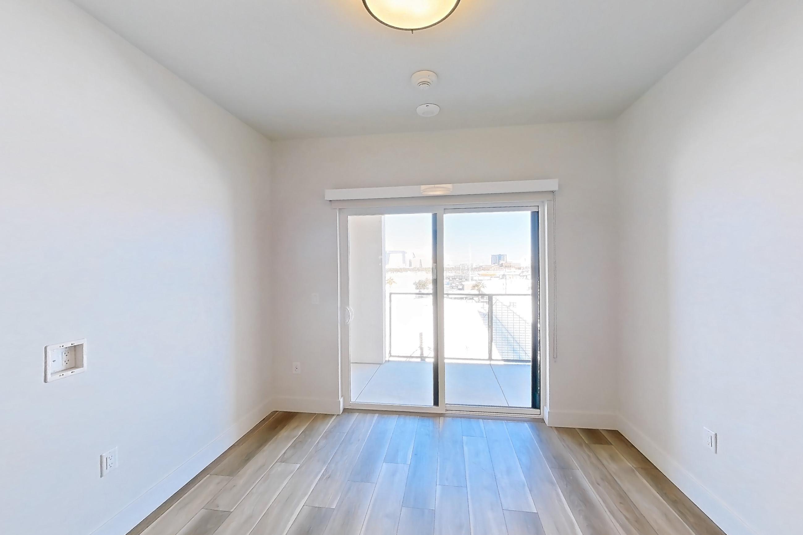 Living room in Apartment 541 at The Myles, C8 floor plan