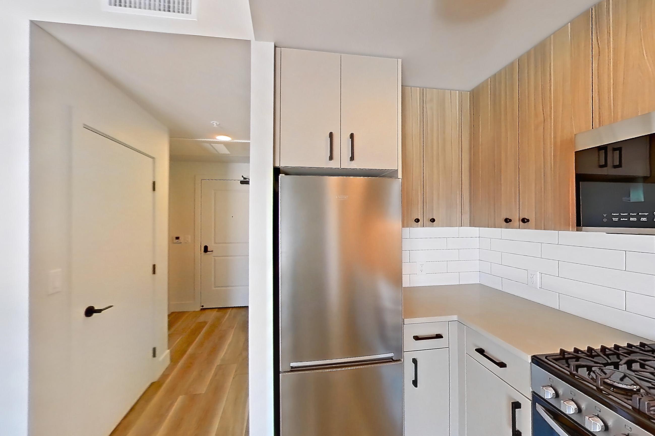 Kitchen, Apartment 545 at The Myles