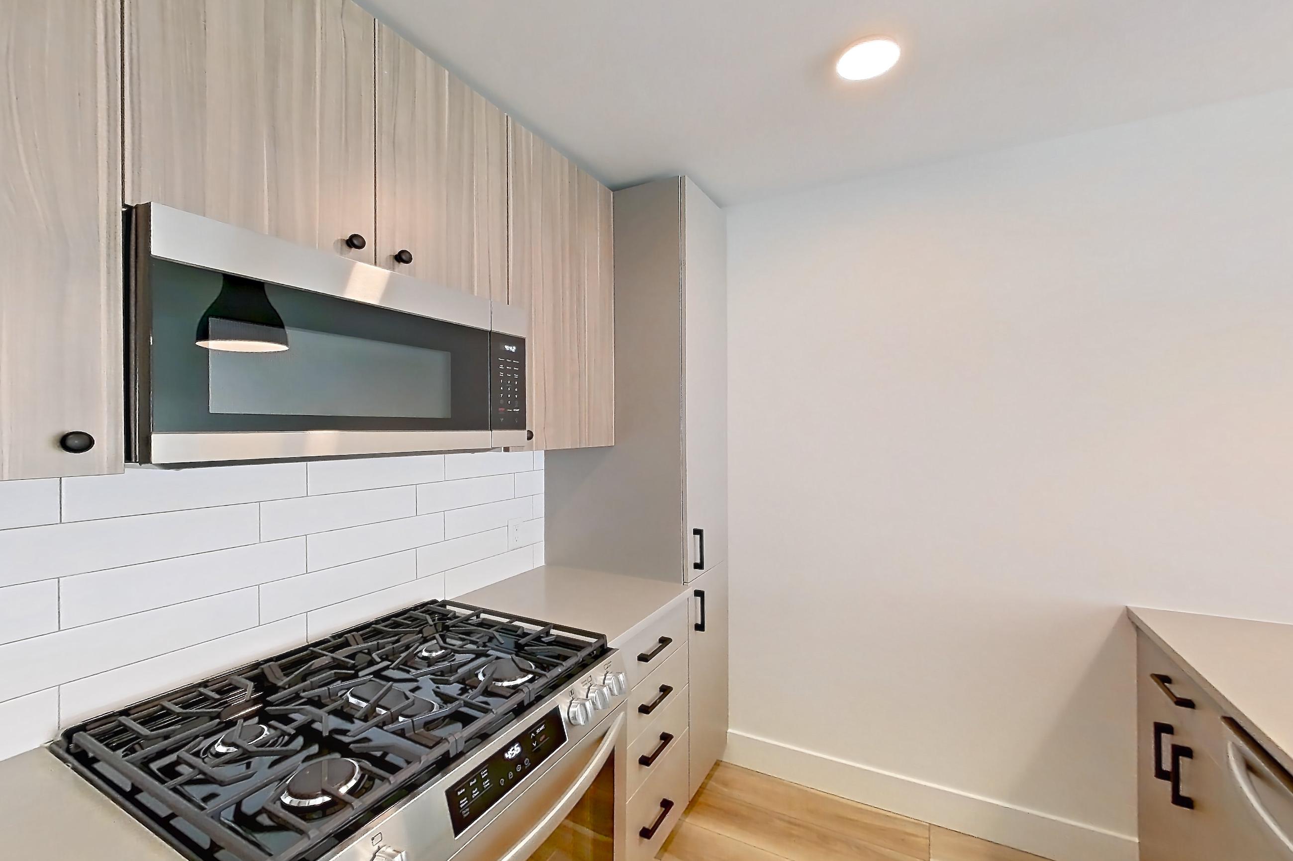 Kitchen, Apartment 546 at The Myles