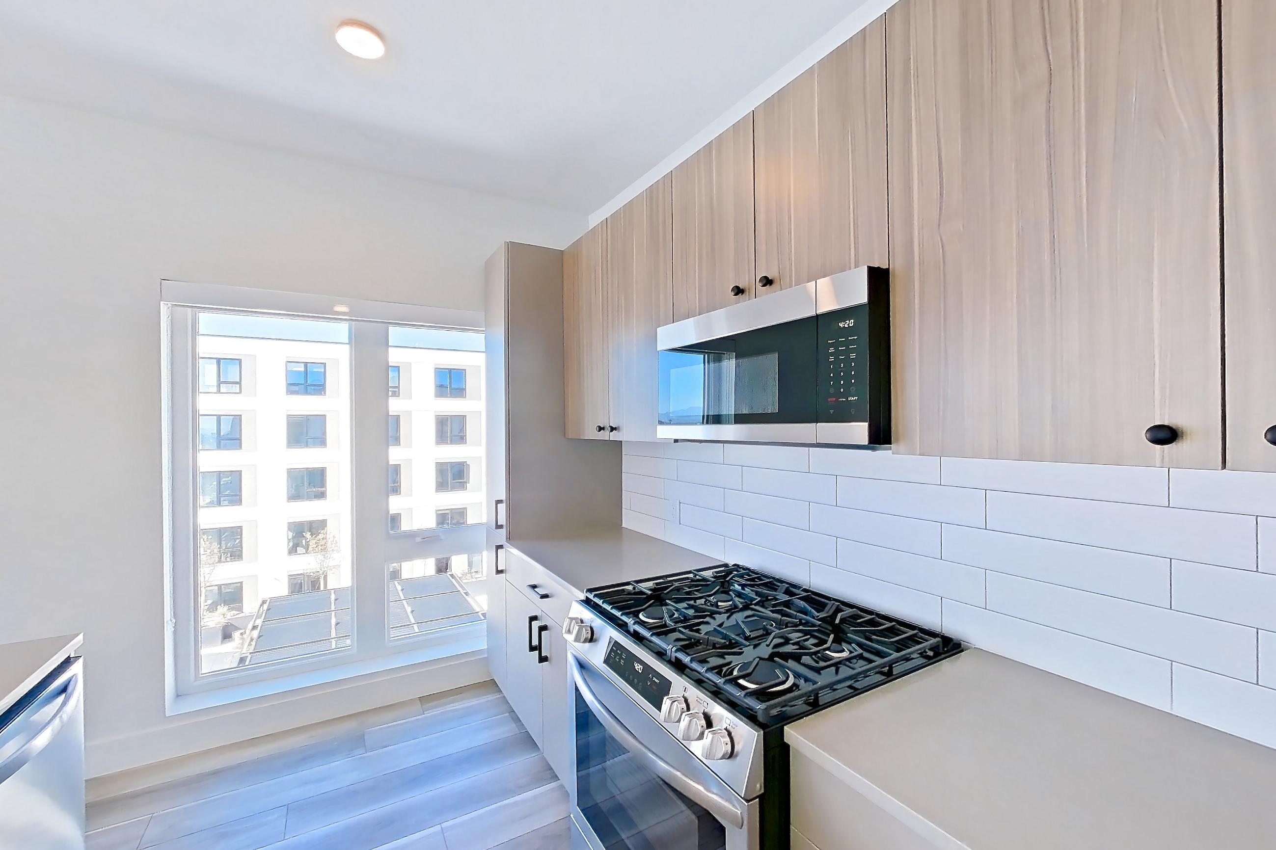 Kitchen in Apartment 607 at The Myles, D6 floor plan