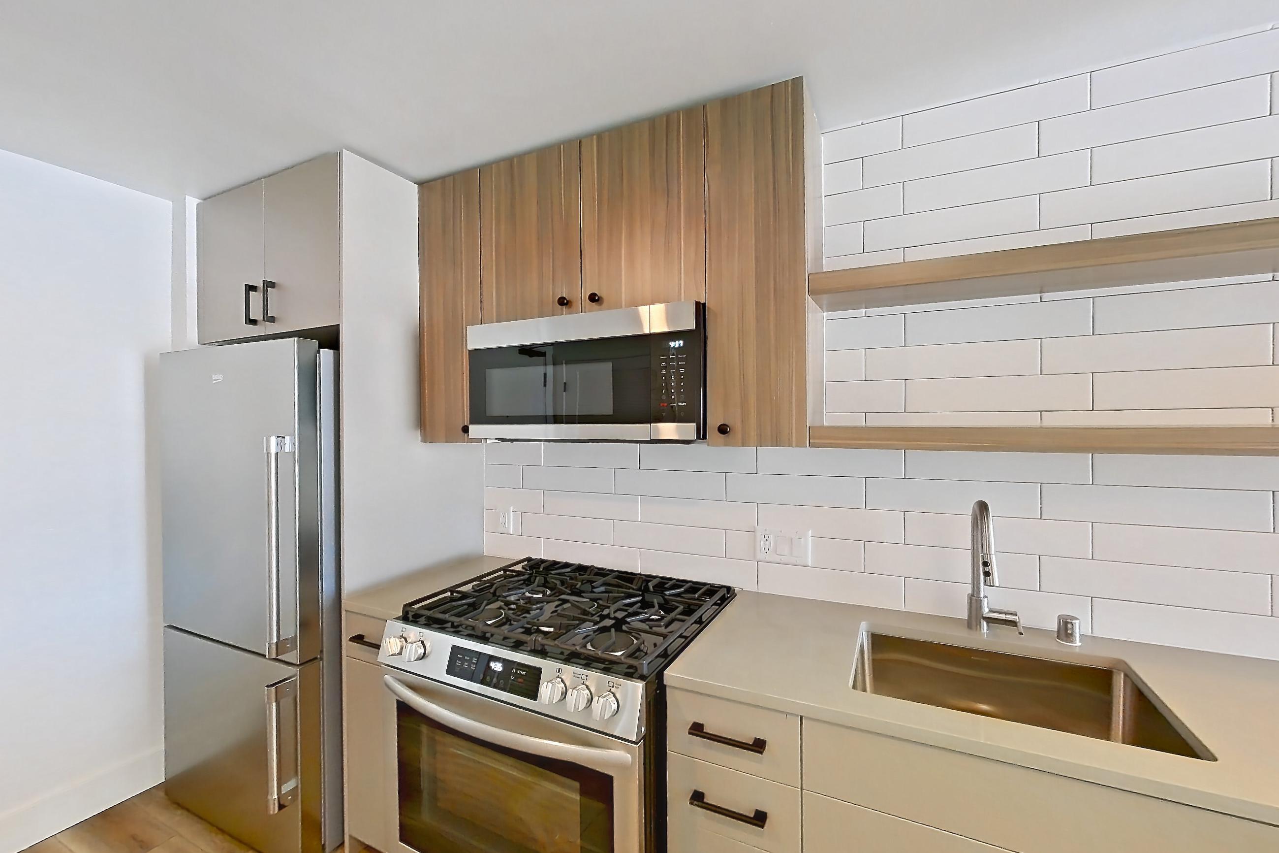 Kitchen in Apartment 609 at The Myles, C10 floor plan