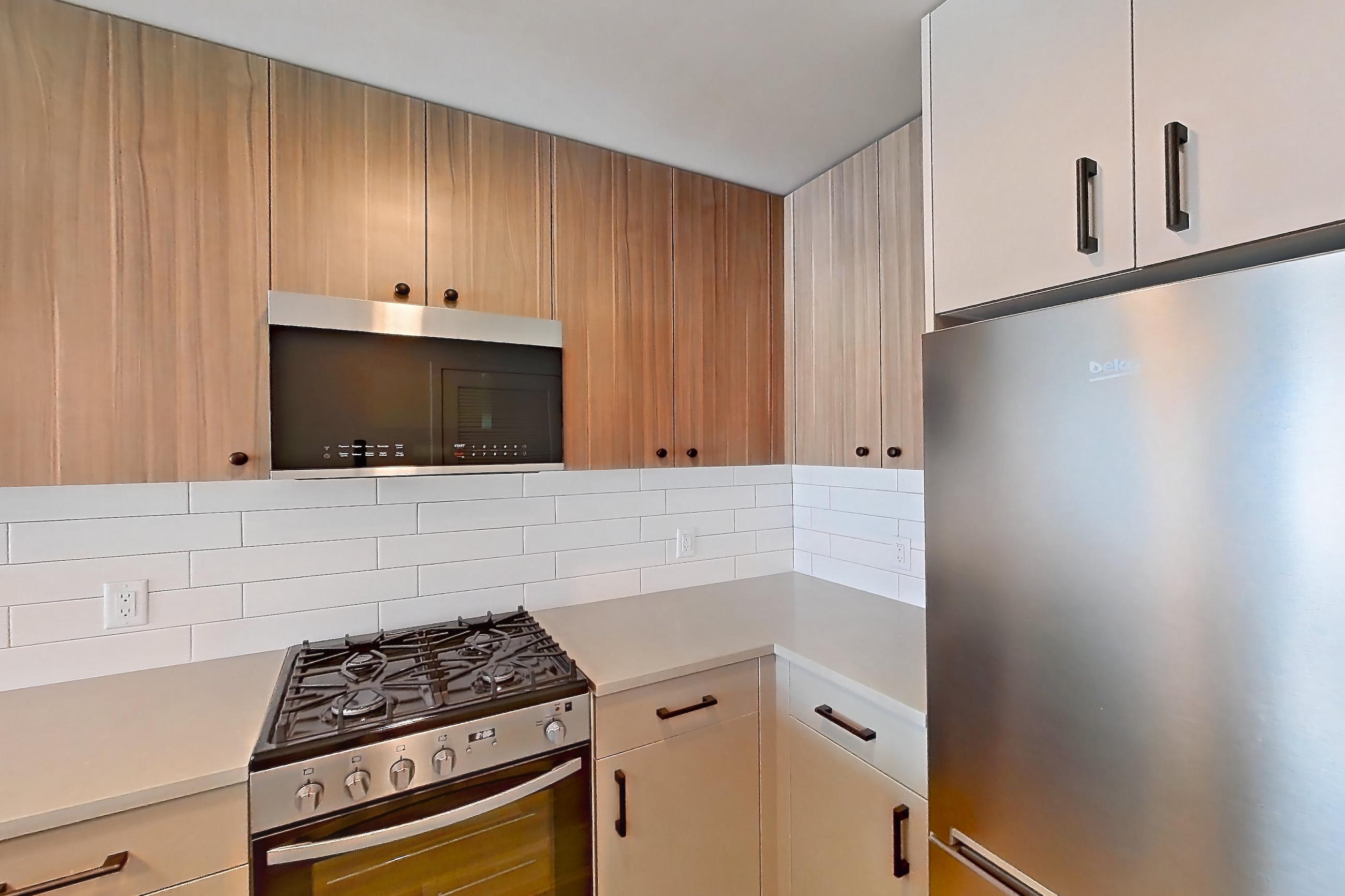 Kitchen in Apartment 610 at The Myles, A13 floor plan