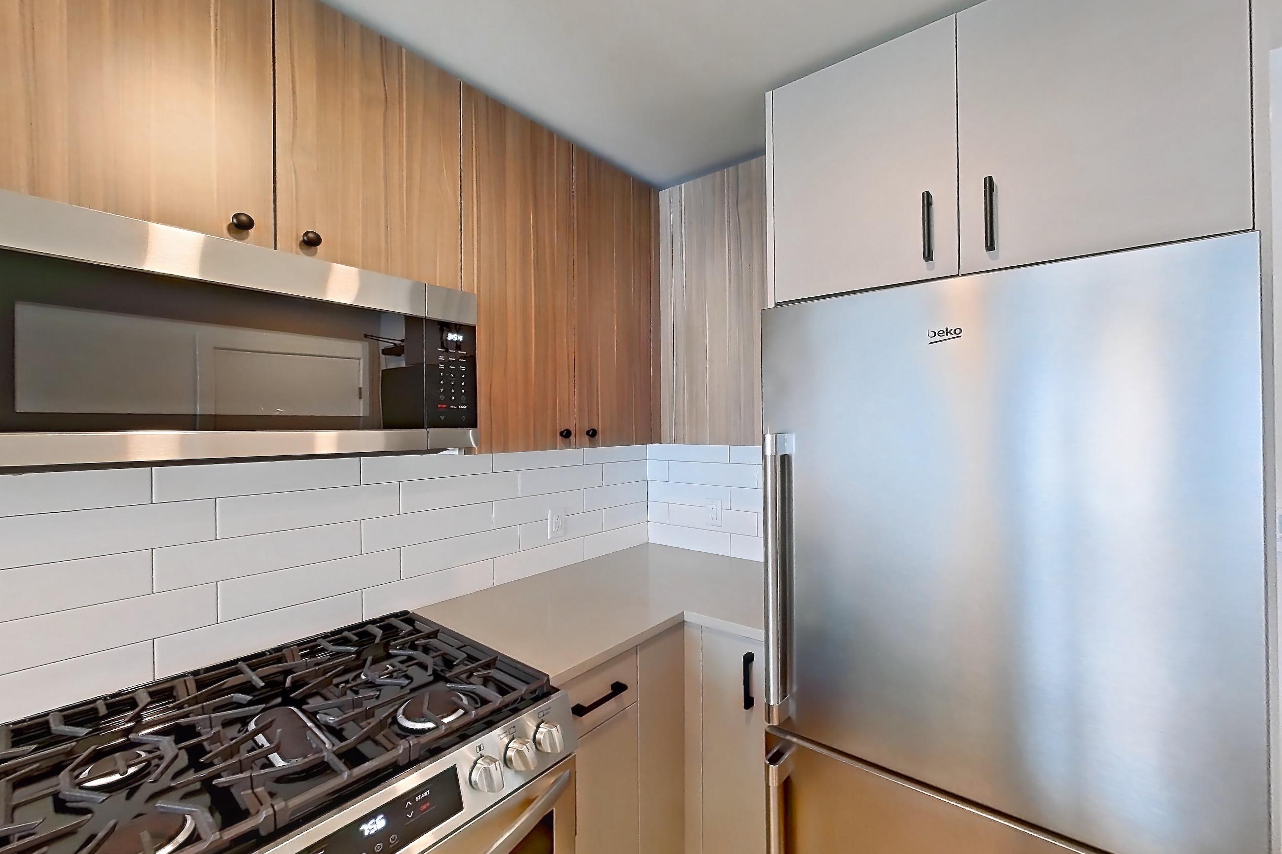 Kitchen in Apartment 739 at The Myles, C19 floor plan