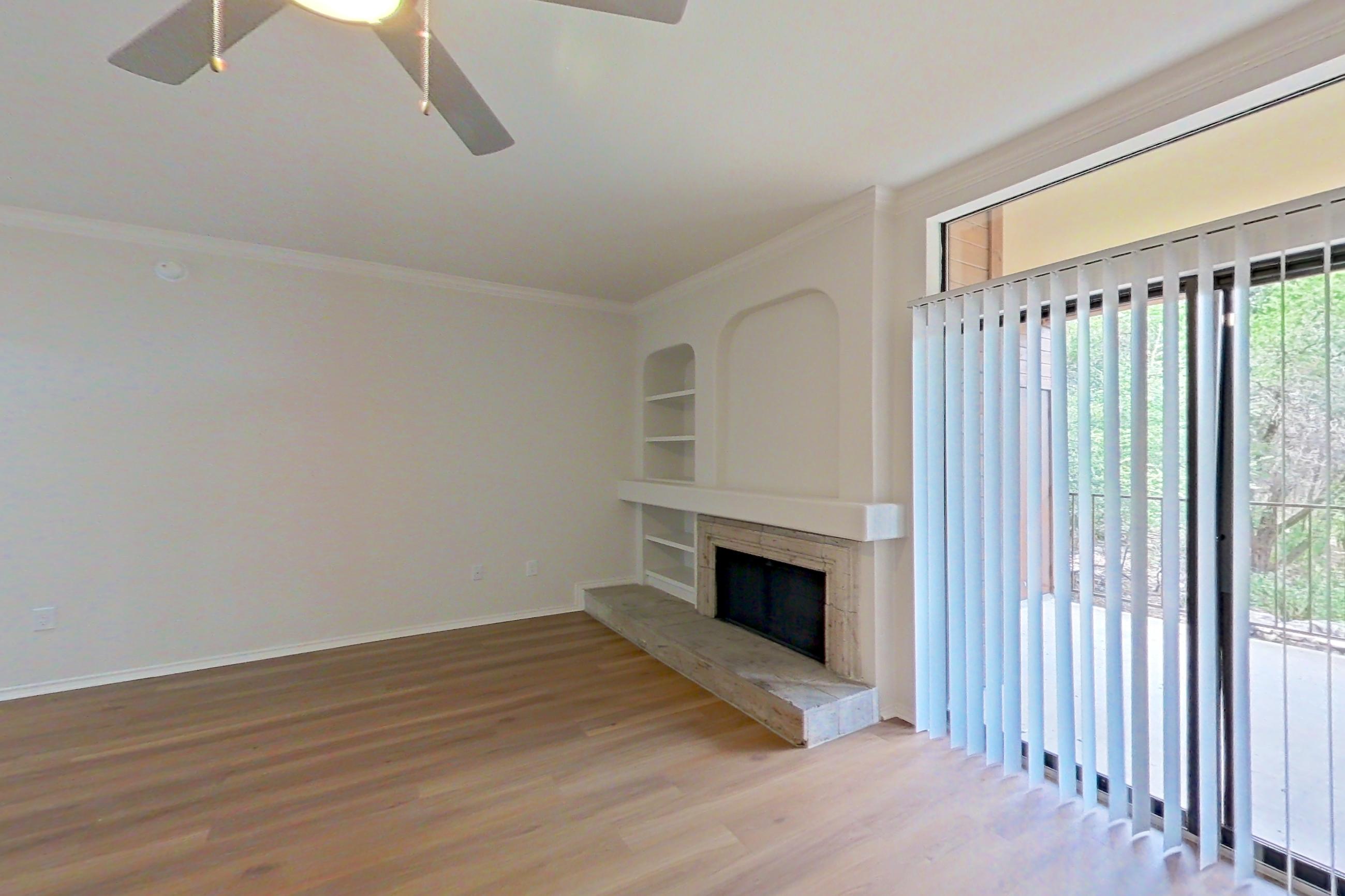 Living space in Apartment 2007 at Marquis at Caprock Canyon, 2C-R floor plan