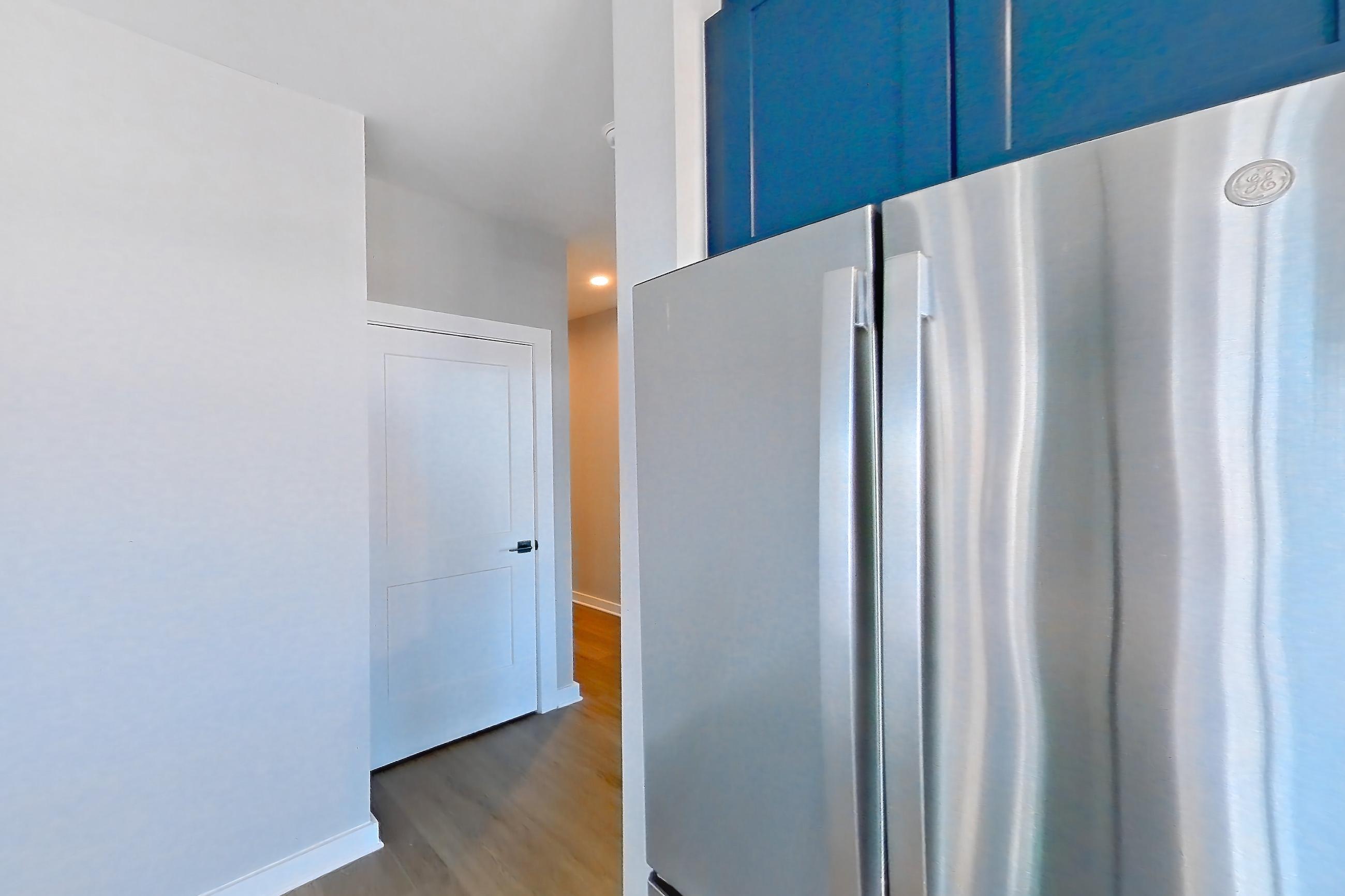 Kitchen in Apartment 615 at The Rowe at Commonwealth, C7.1 floor plan