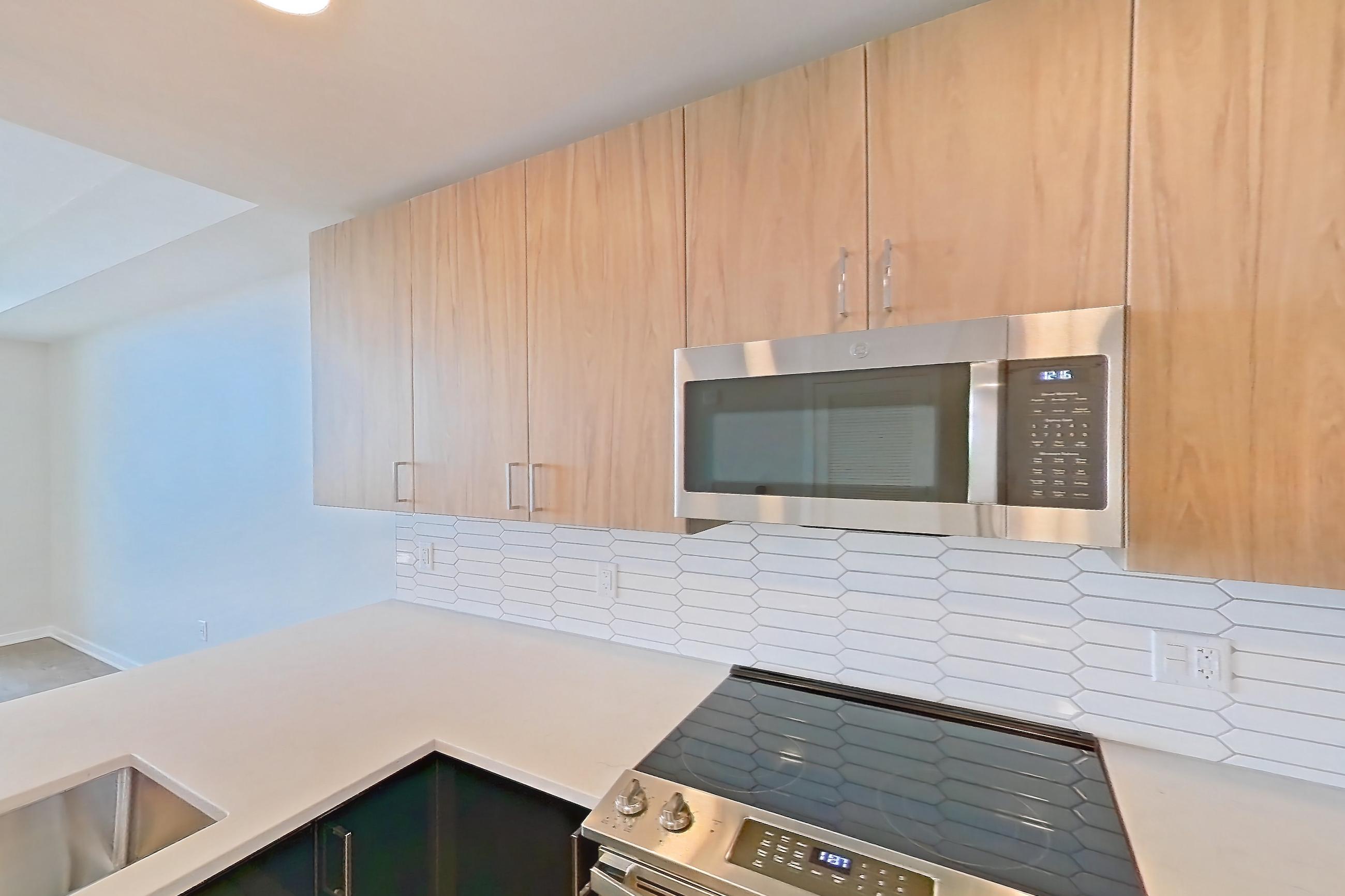 Kitchen in Apartment 1806 at Deco 969, A1-4 floor plan