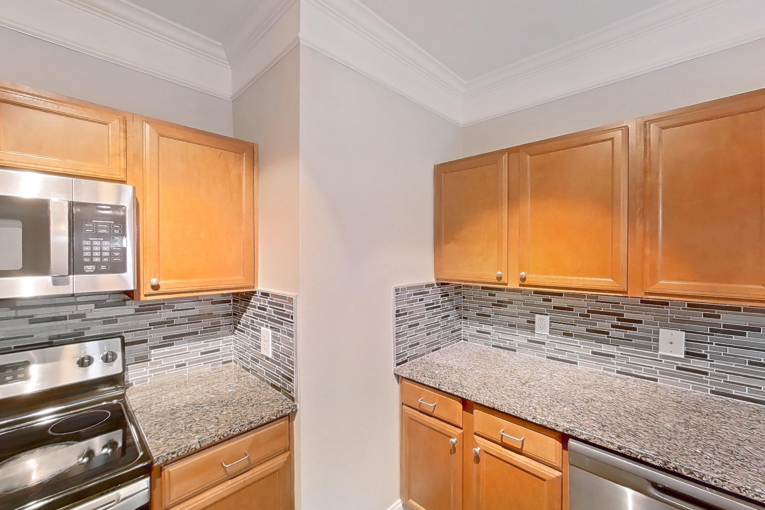 Kitchen in Apartment 3306 at Terraces at Fall Creek, C1 floor plan