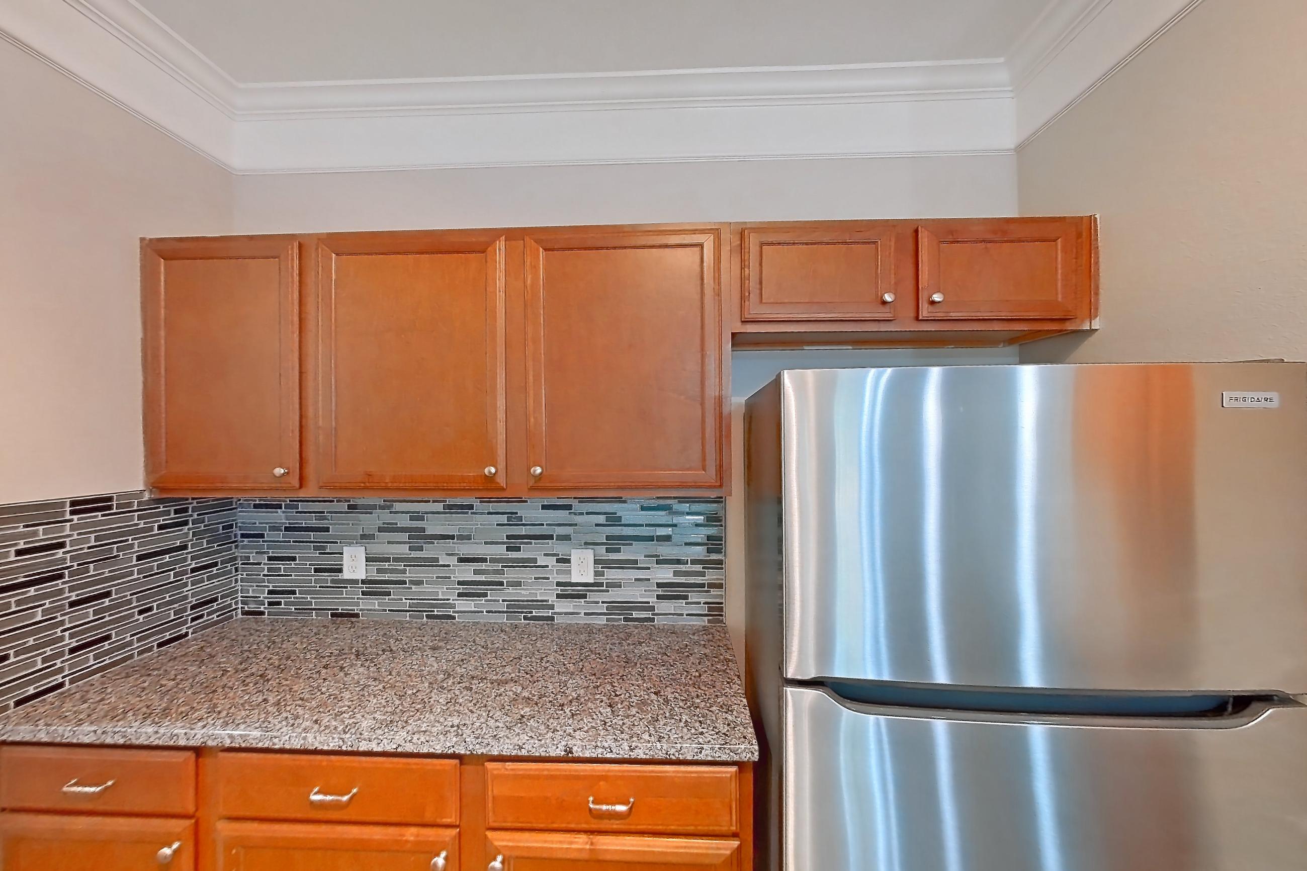 Kitchen in Apartment 10108 at Terraces at Fall Creek, B1G floor plan